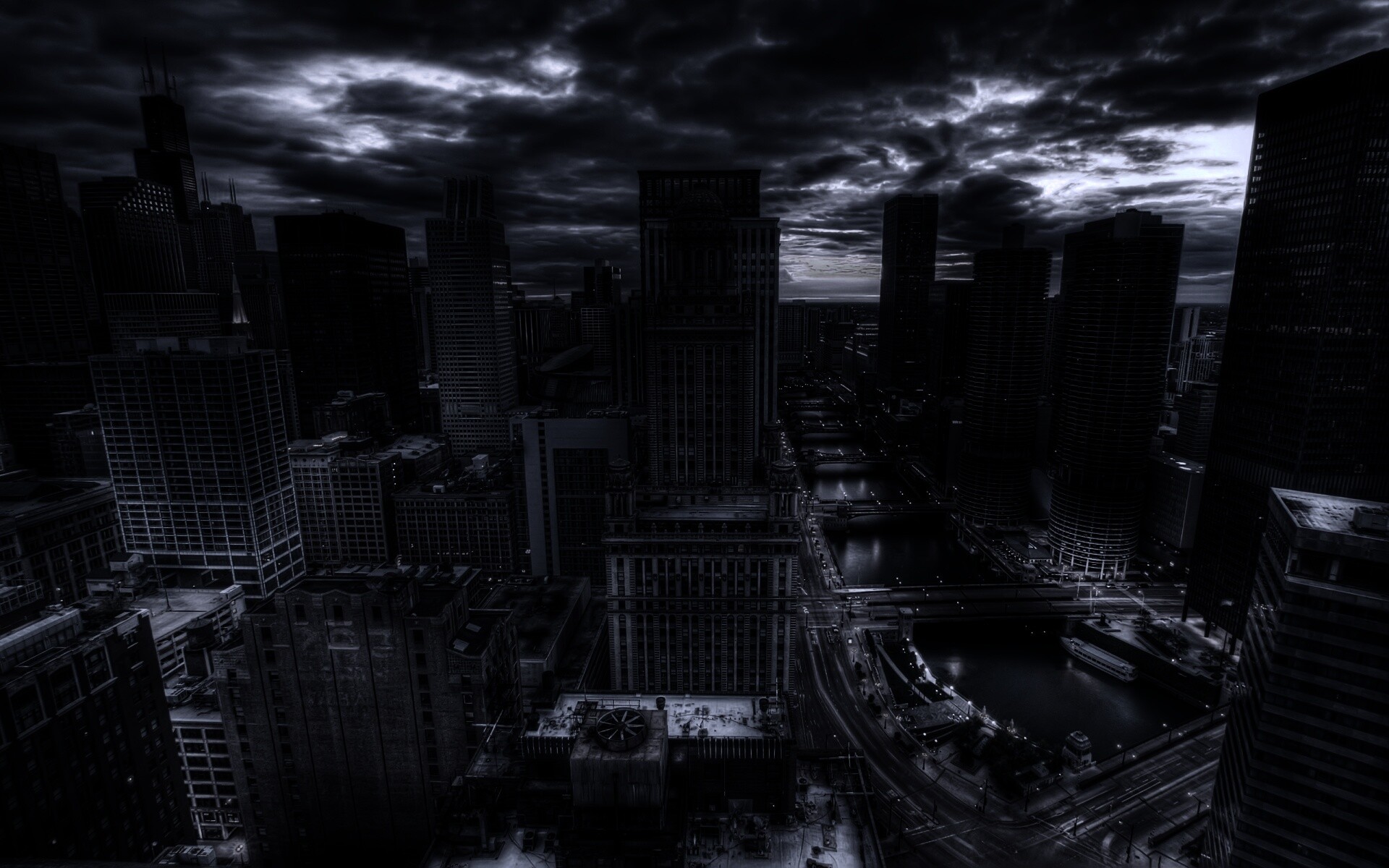 Призрачный город обои