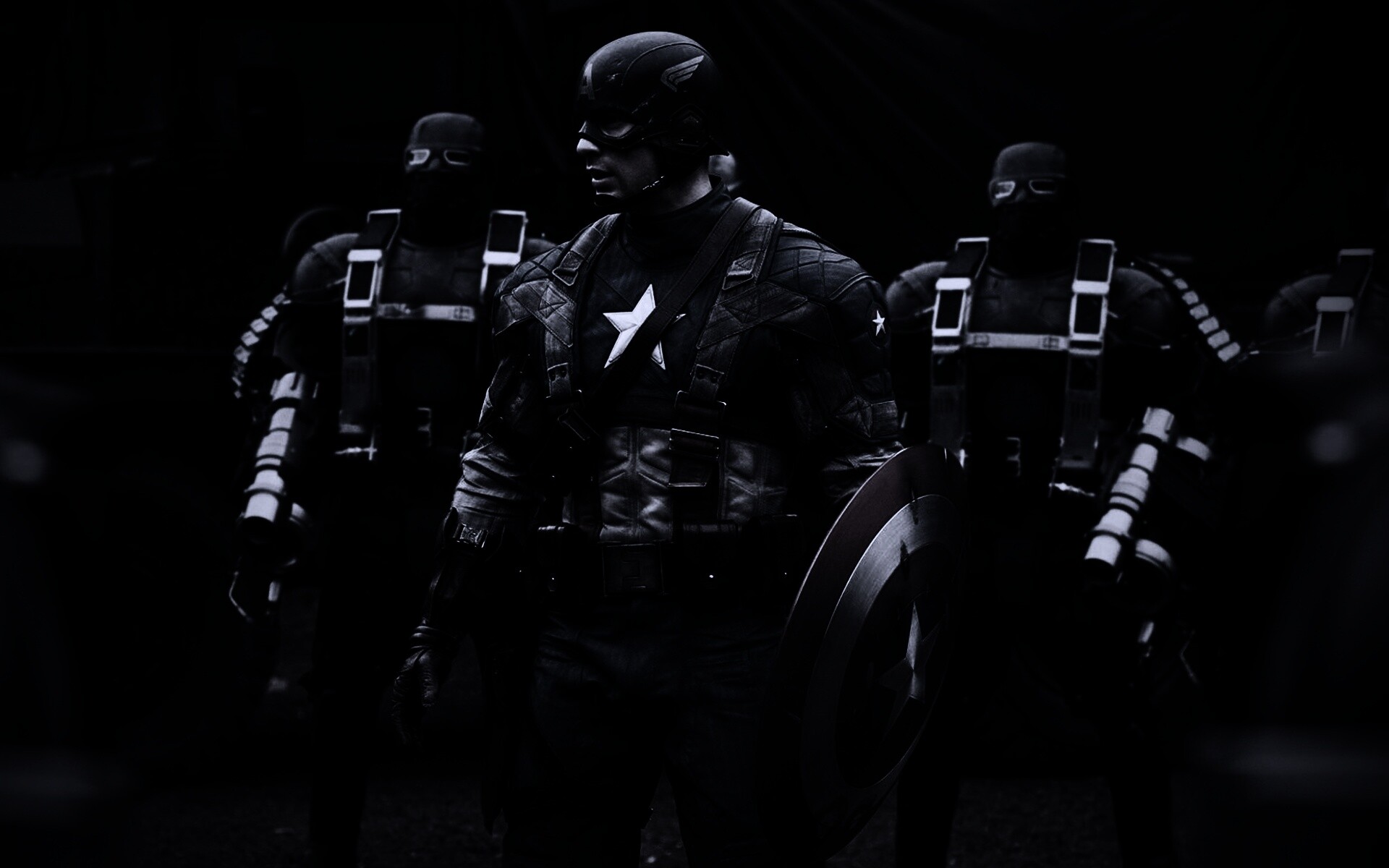 Капитан Америка обои