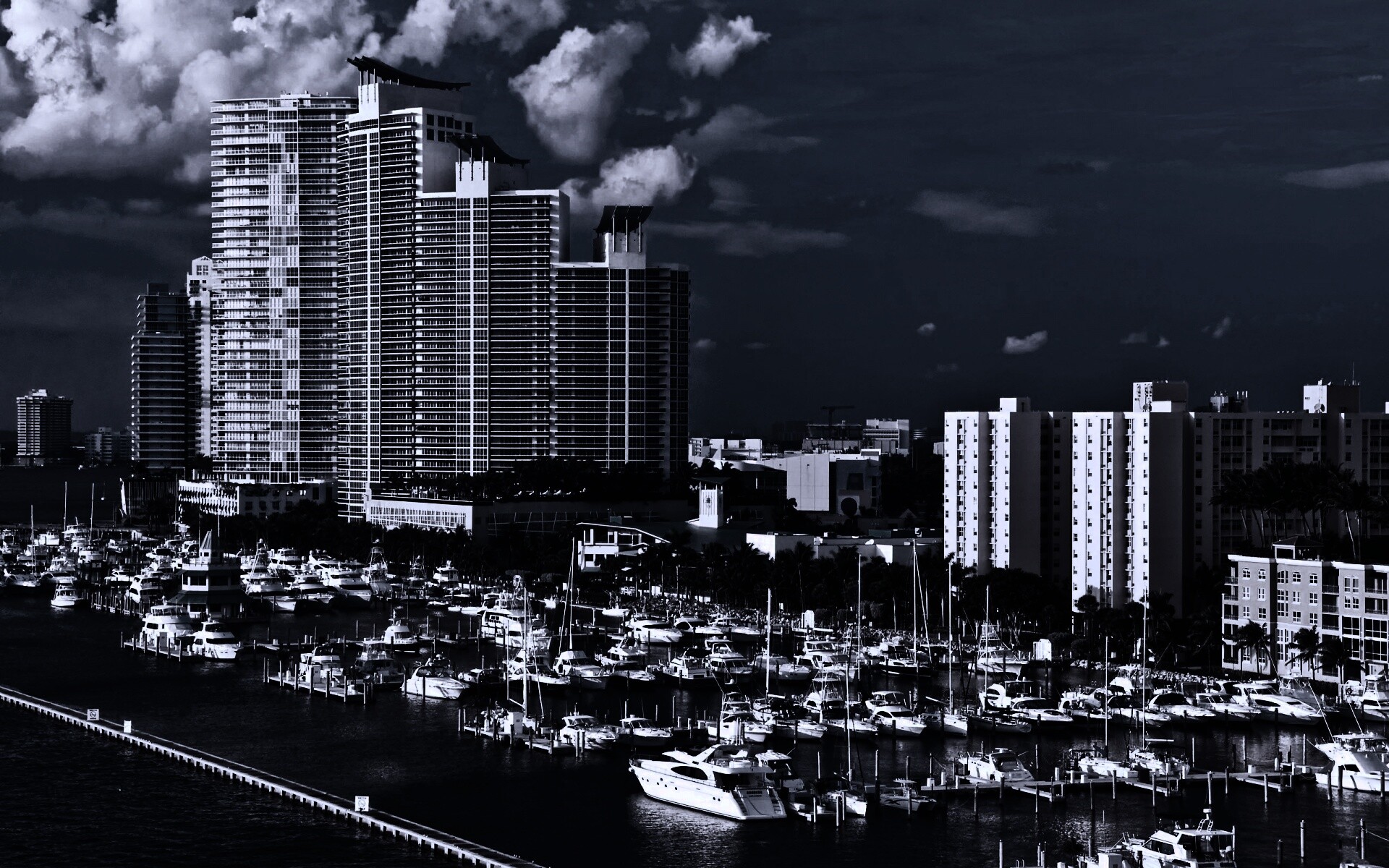 Курортный город обои