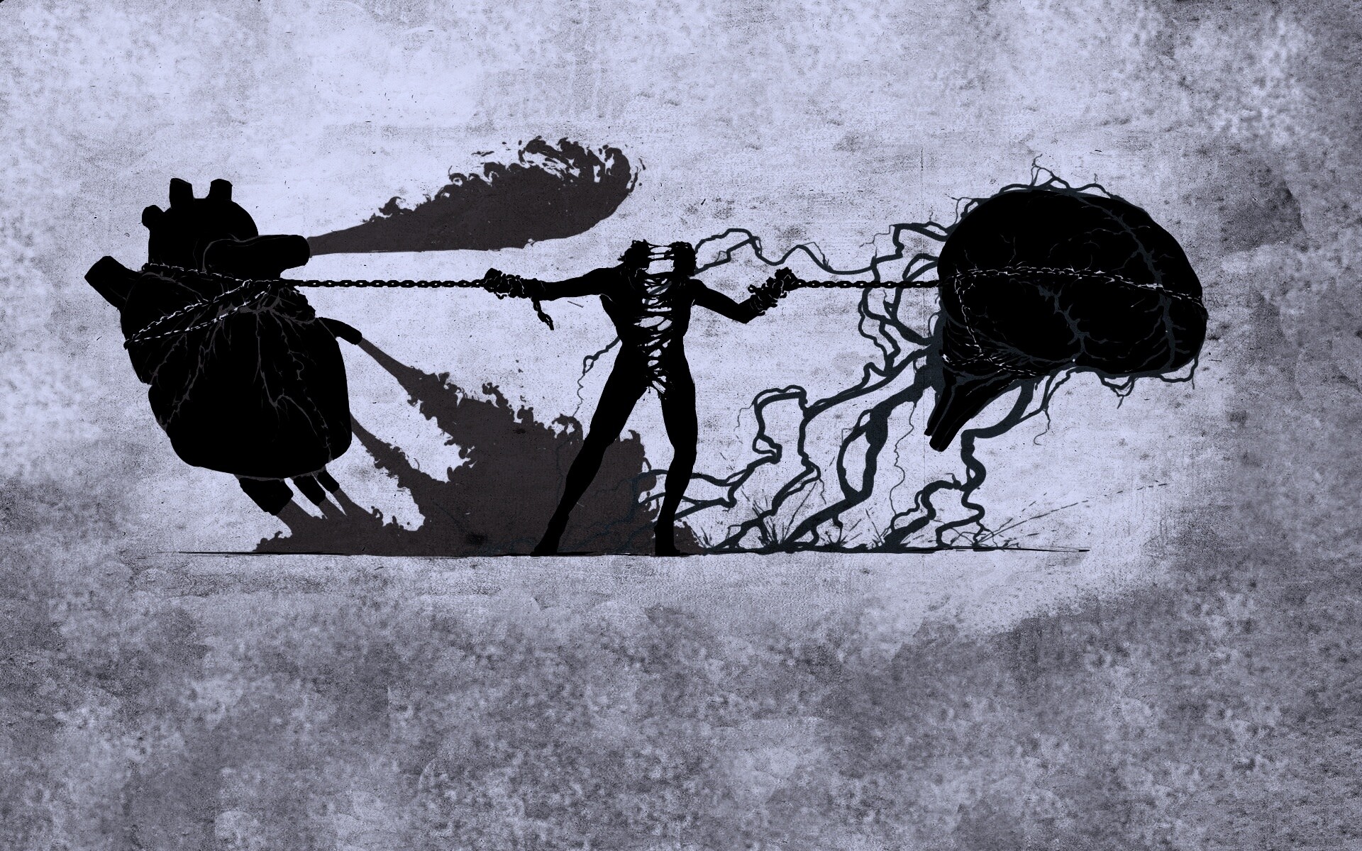 Борьба разума и сердца обои