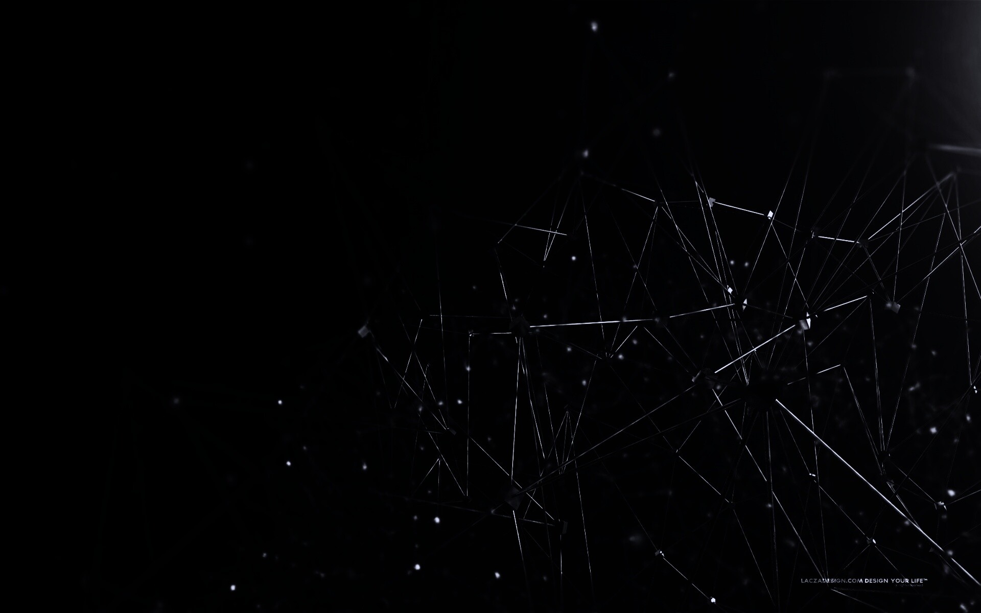 Технологичная паутина обои