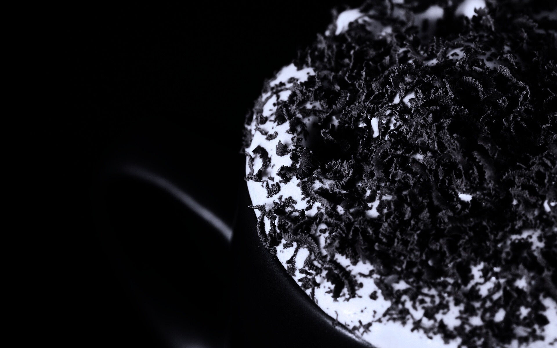 Кофе со сливками и шоколадом обои