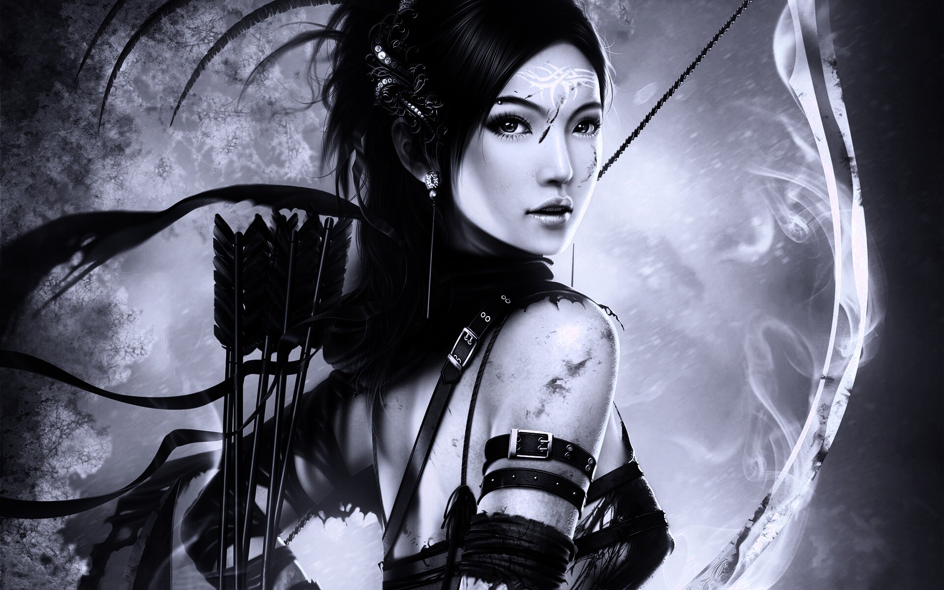 Лучница обои