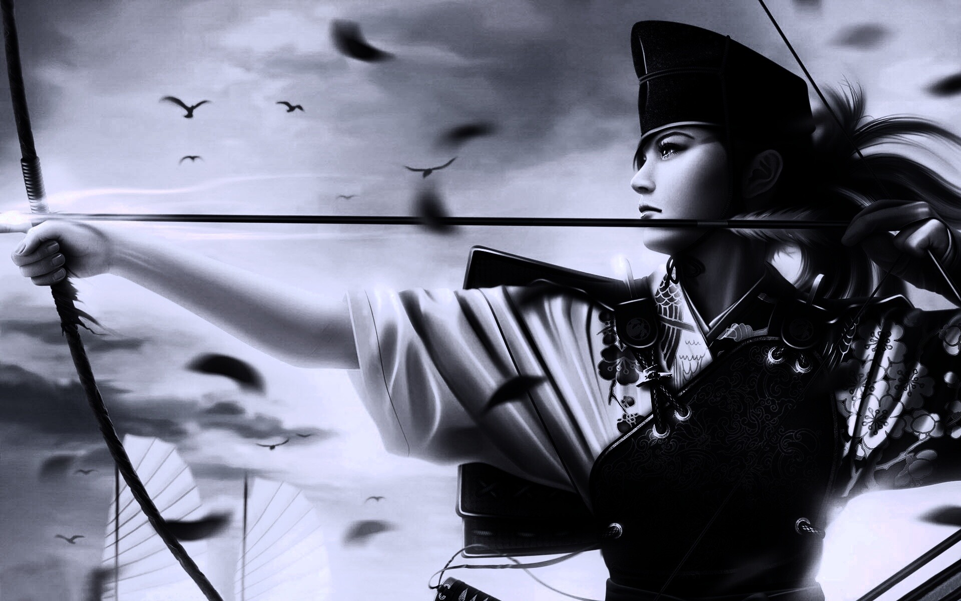 Лучница обои