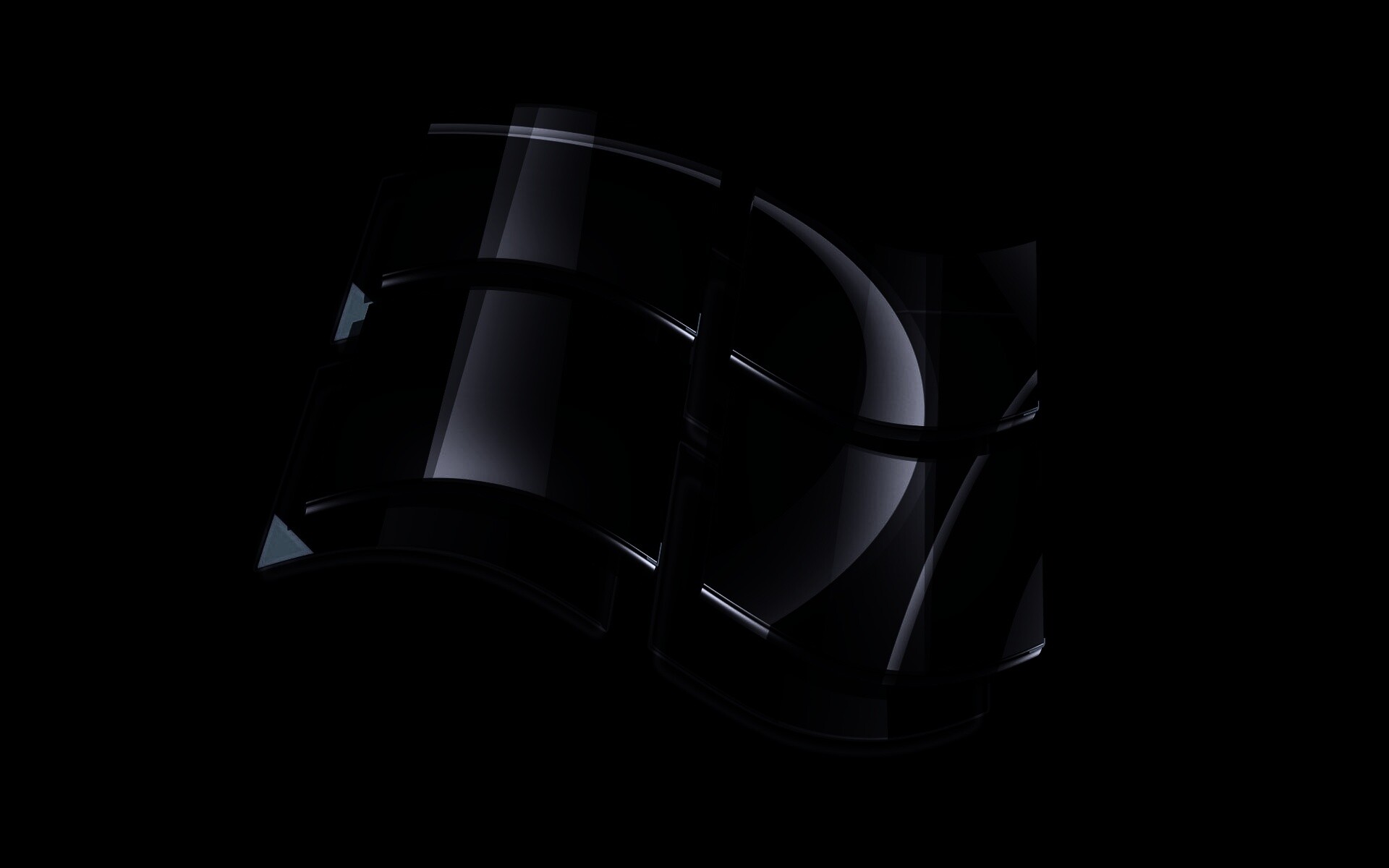 Стеклянный логотип Windows обои