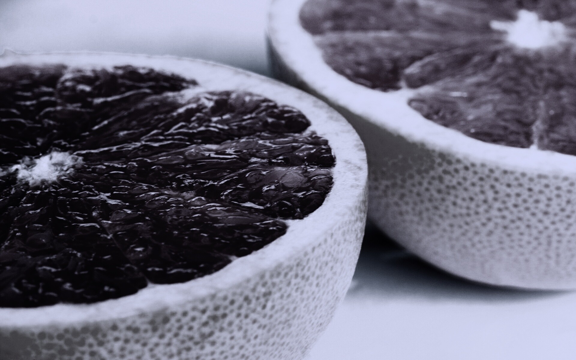 Грейпфрут в разрезе обои