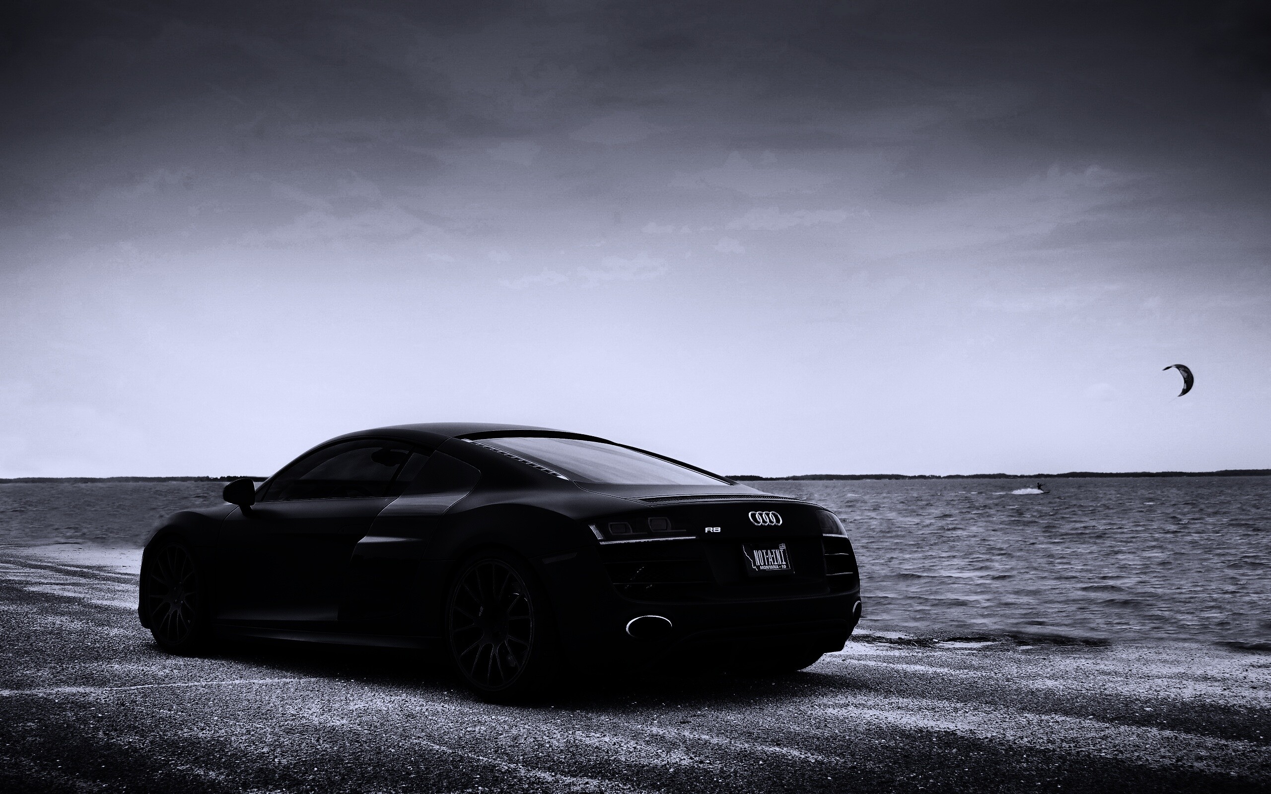 Черный ауди ТТ обои