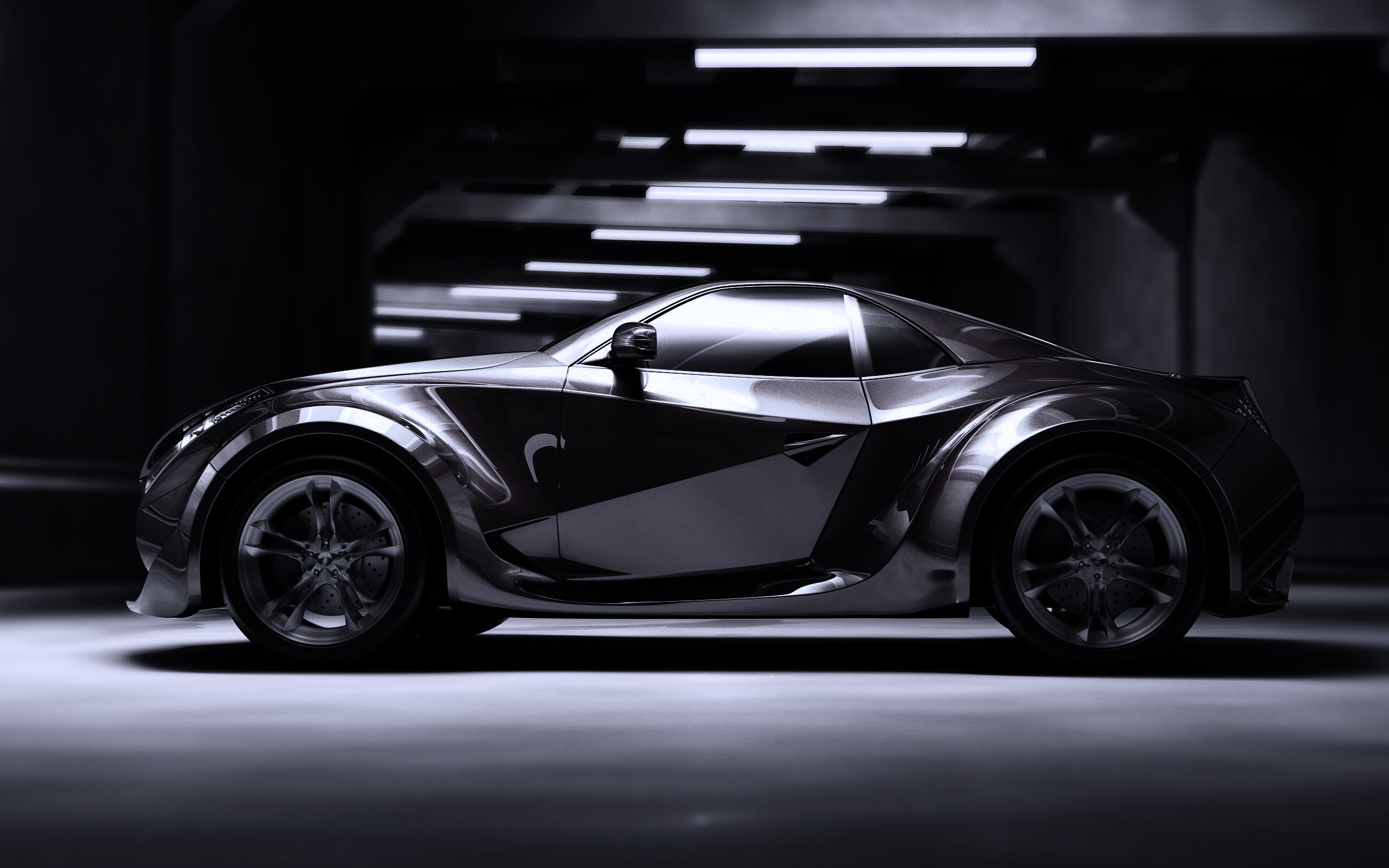 Красный концепт обои