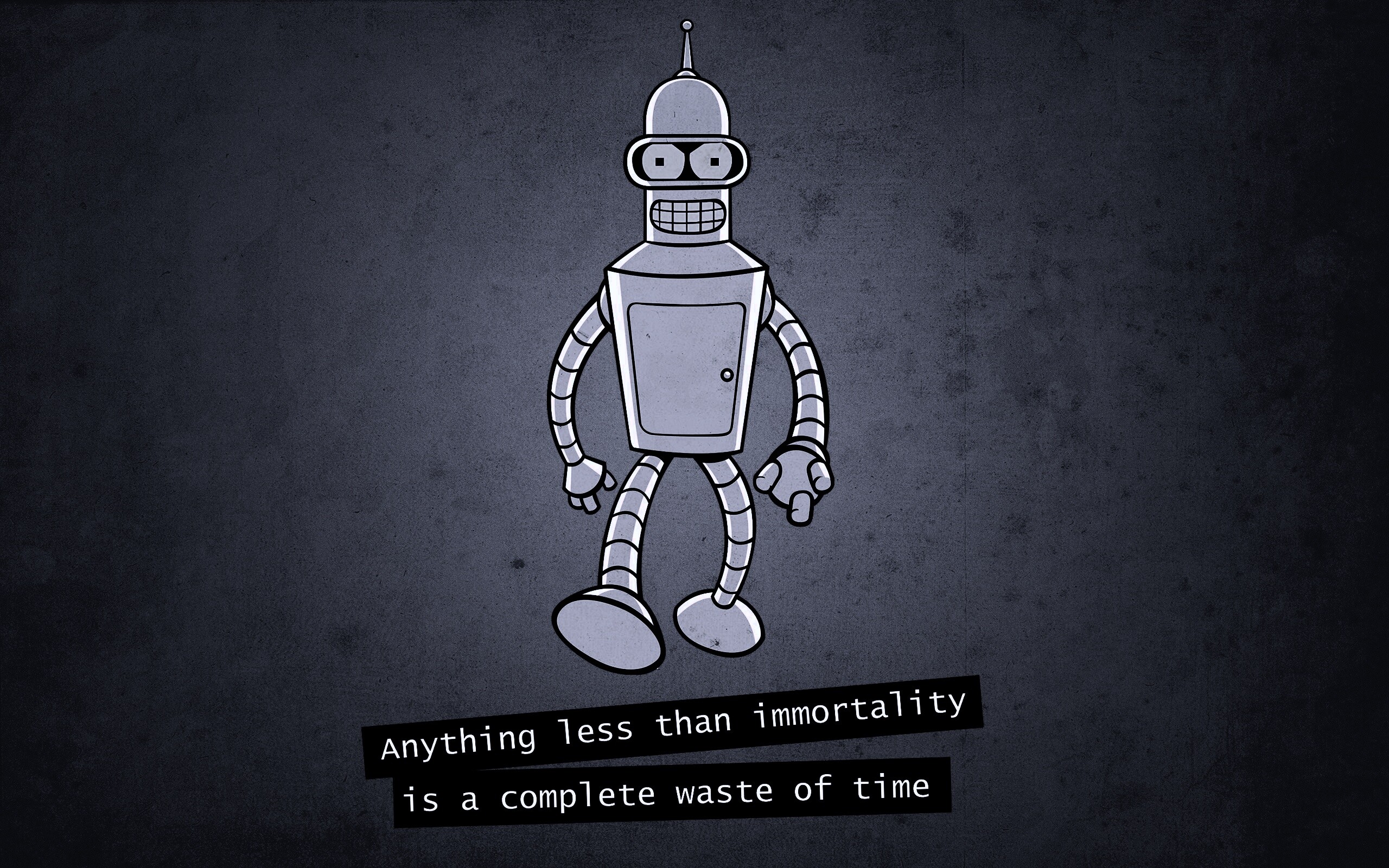 Бендер о смысле жизни обои