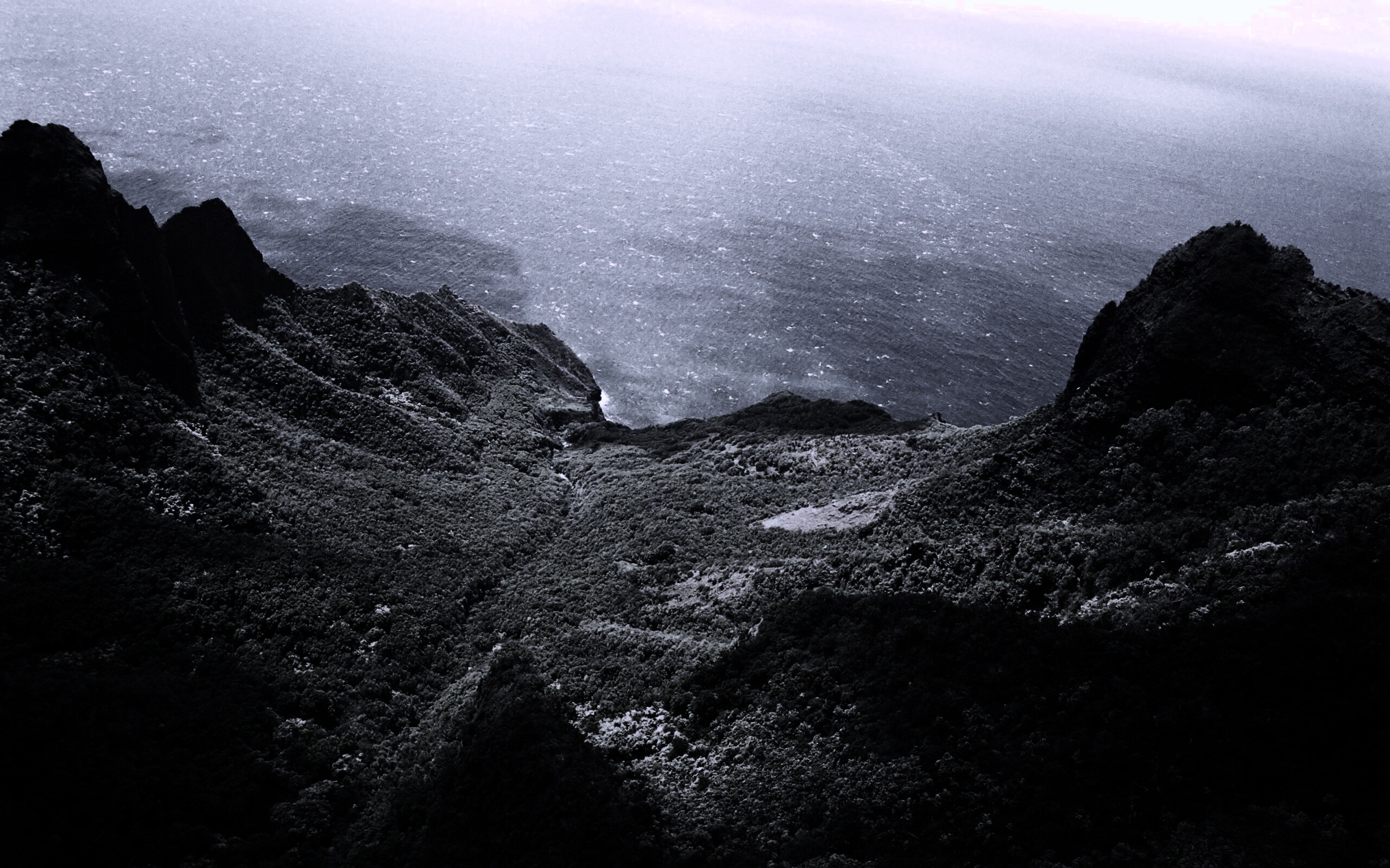 Горный пейзаж обои