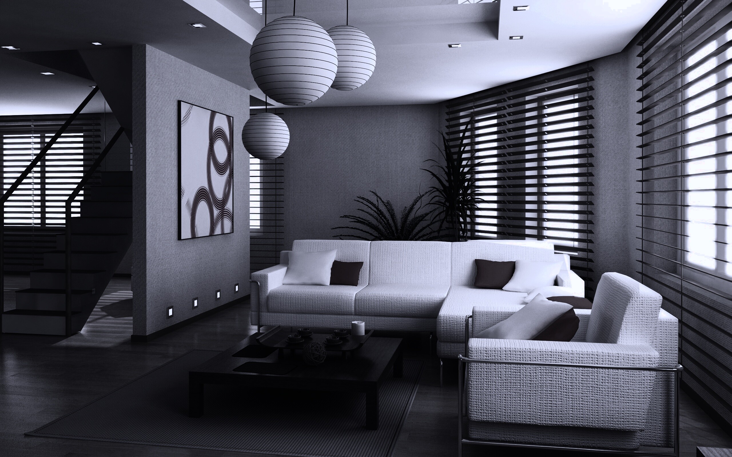 Китайская гостинная обои