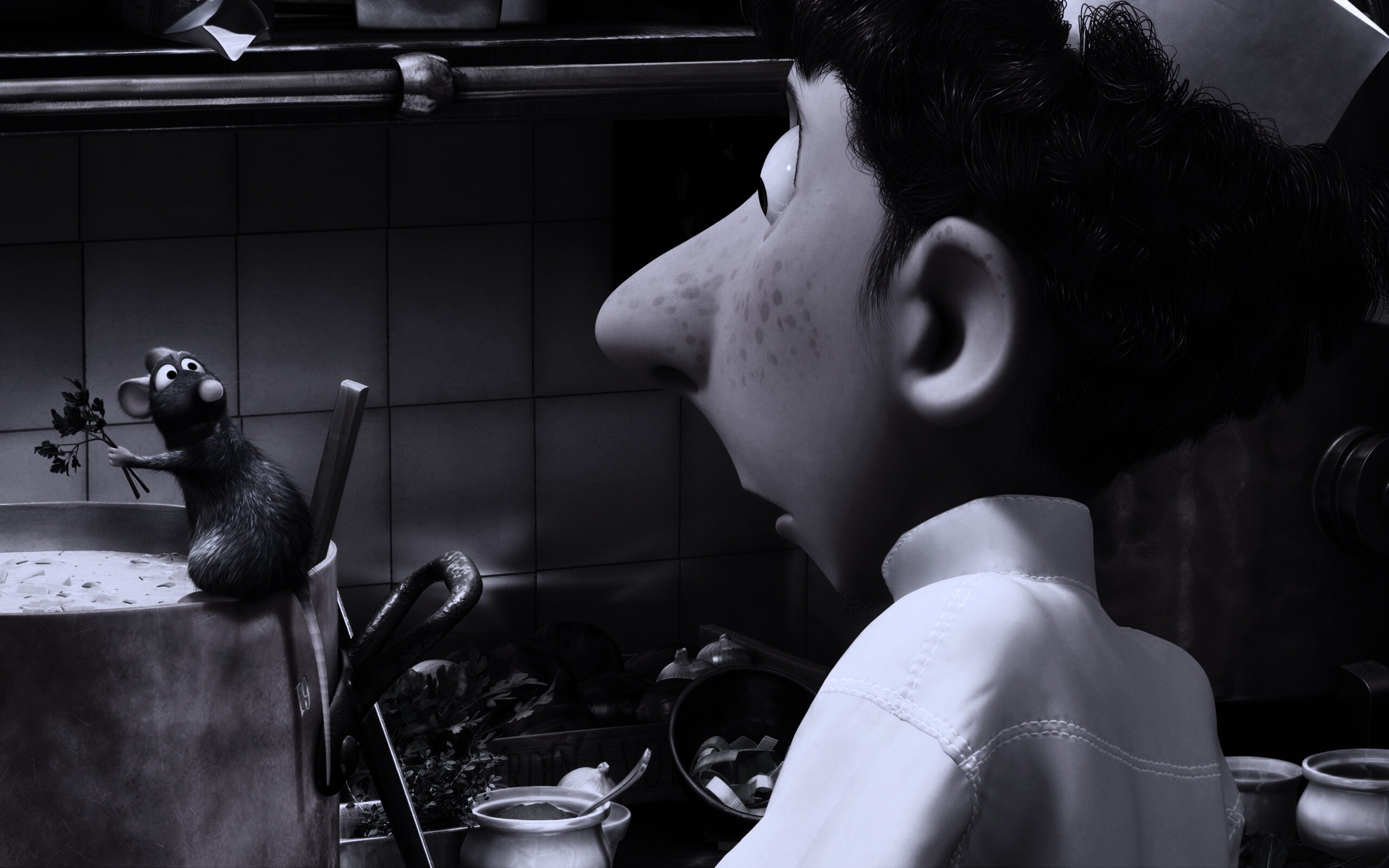 Рататуй варит суп обои