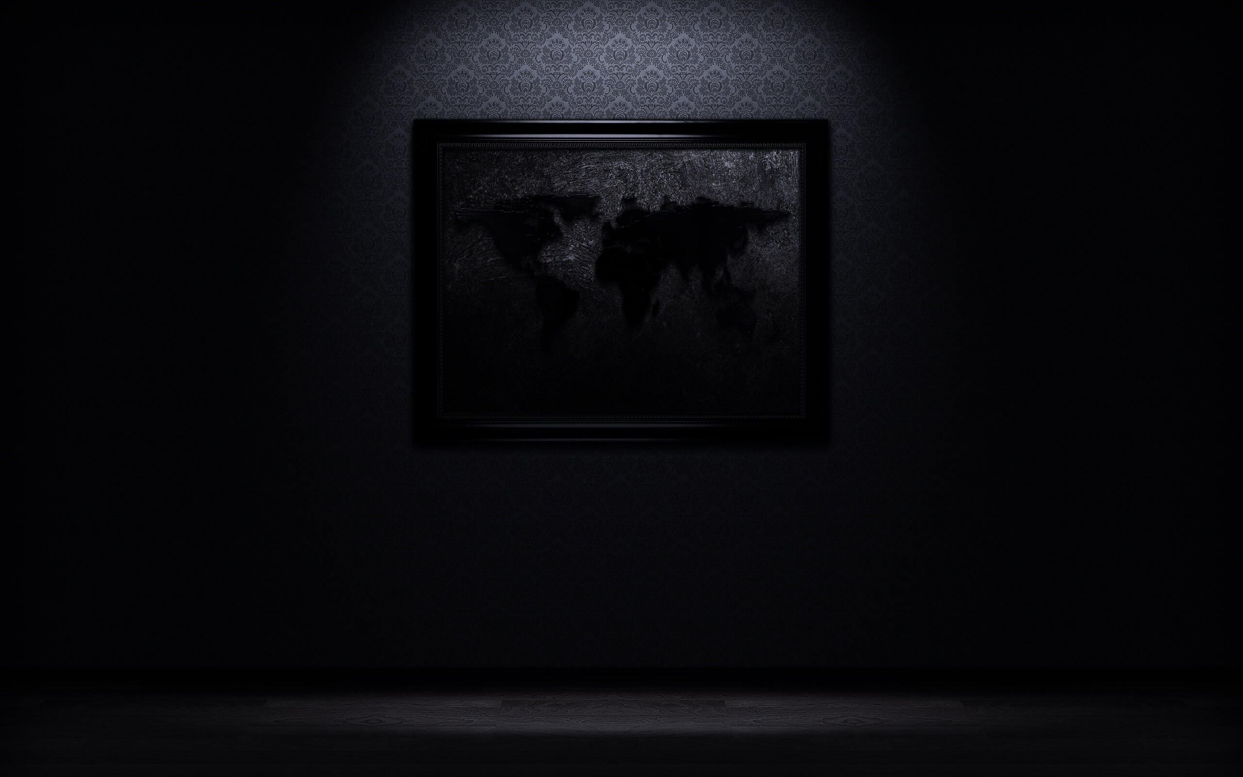 Картина с картой мира обои