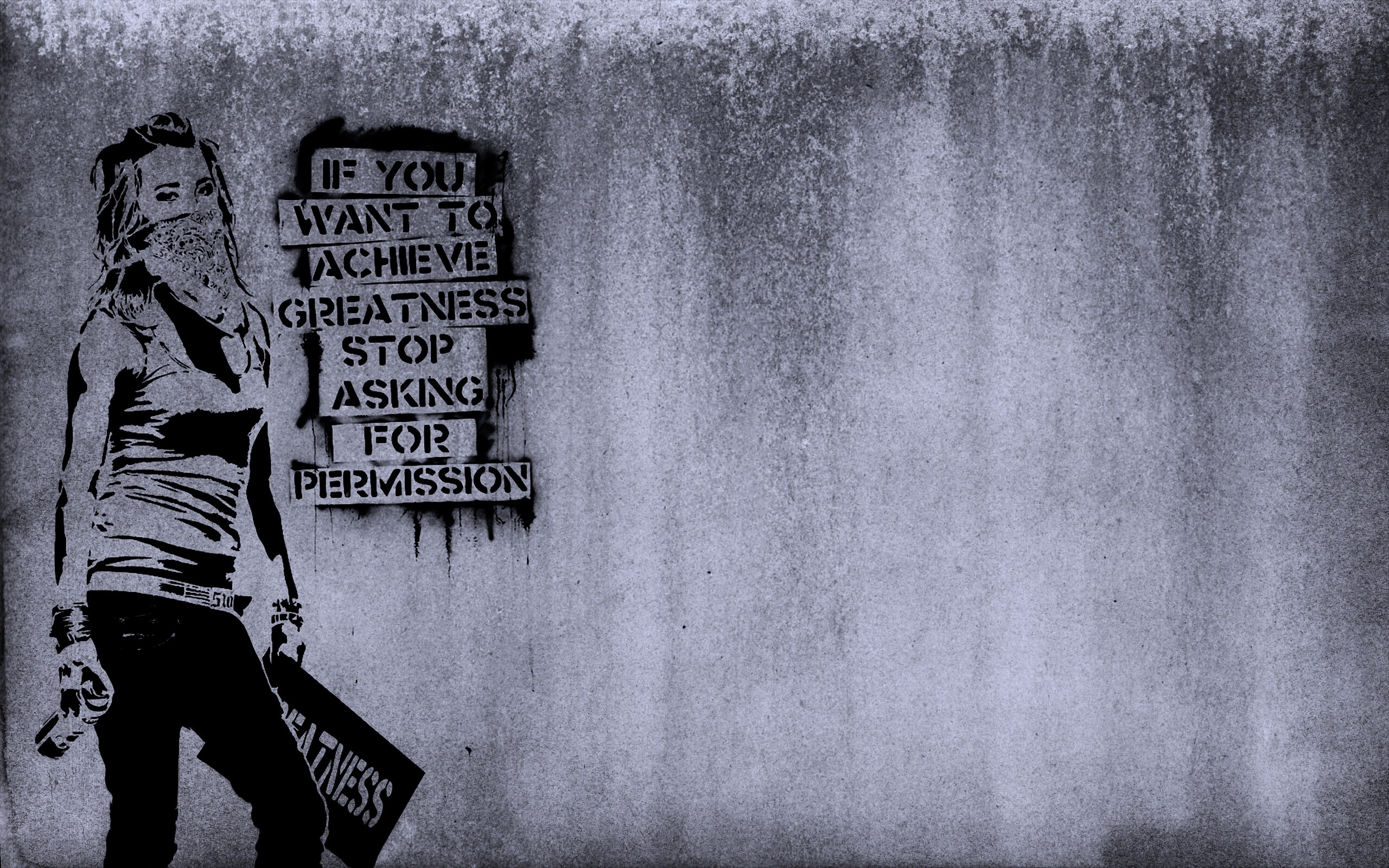 Девушка с баллончиком обои