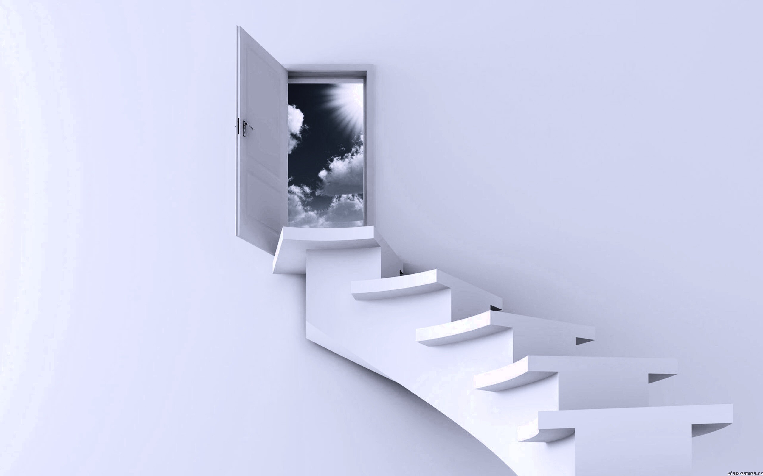 Лестница в небо обои