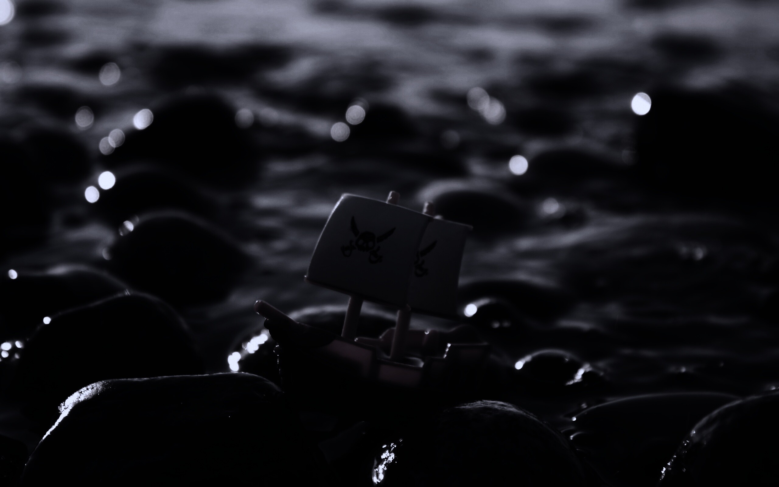 Пиратский корабль на мели обои