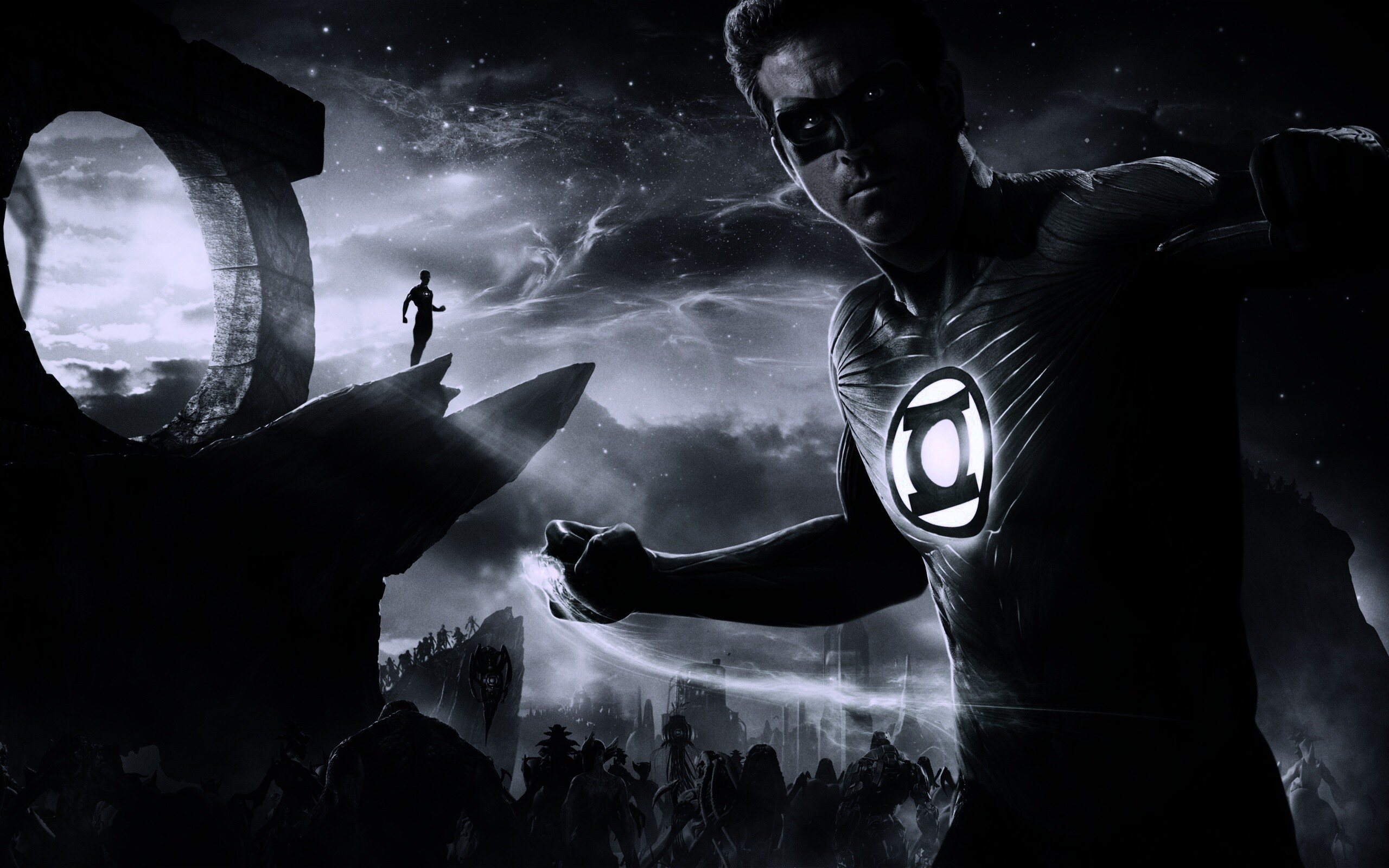 Зелёный фонарь обои