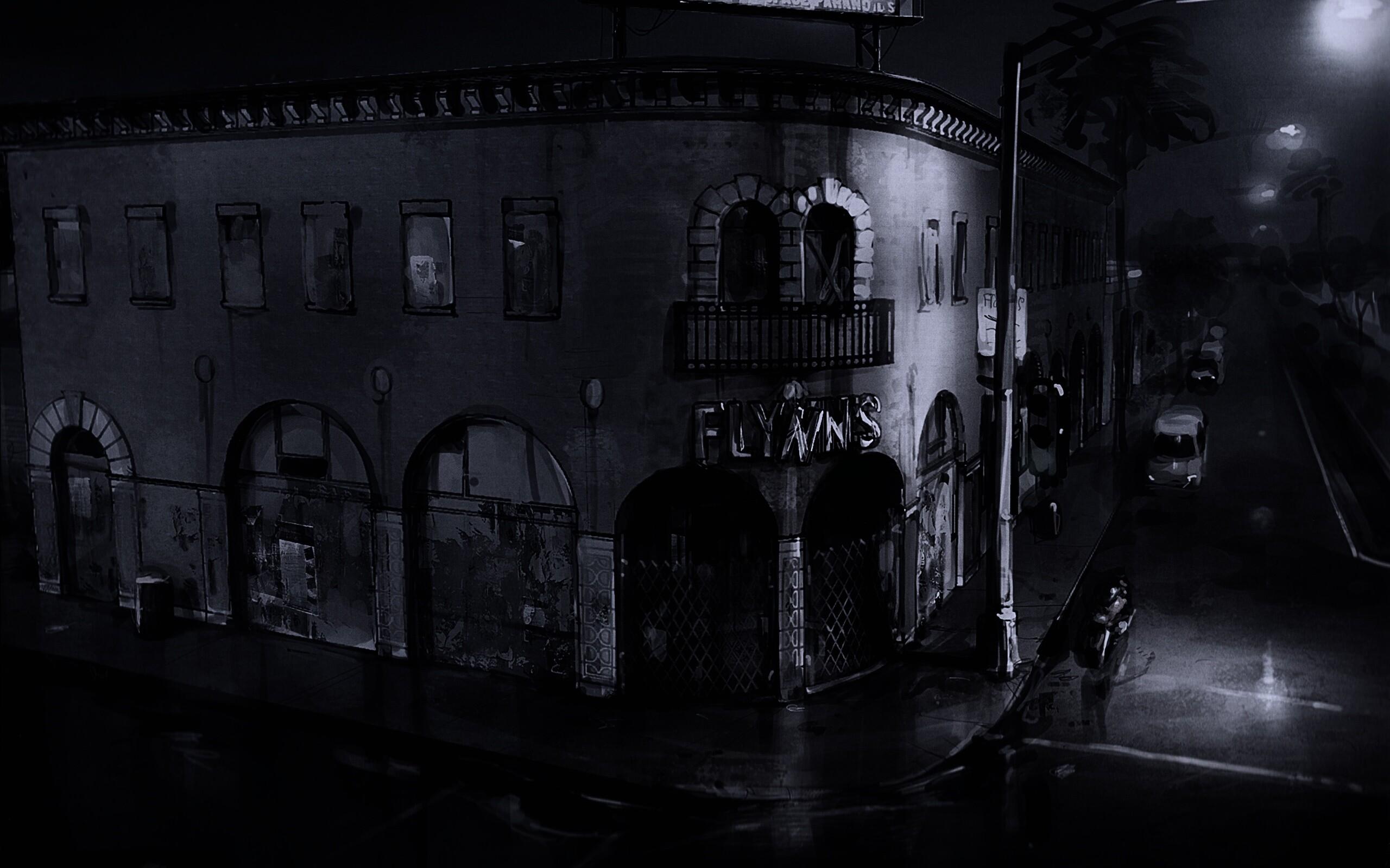 Зал игровых автоматов Флина обои