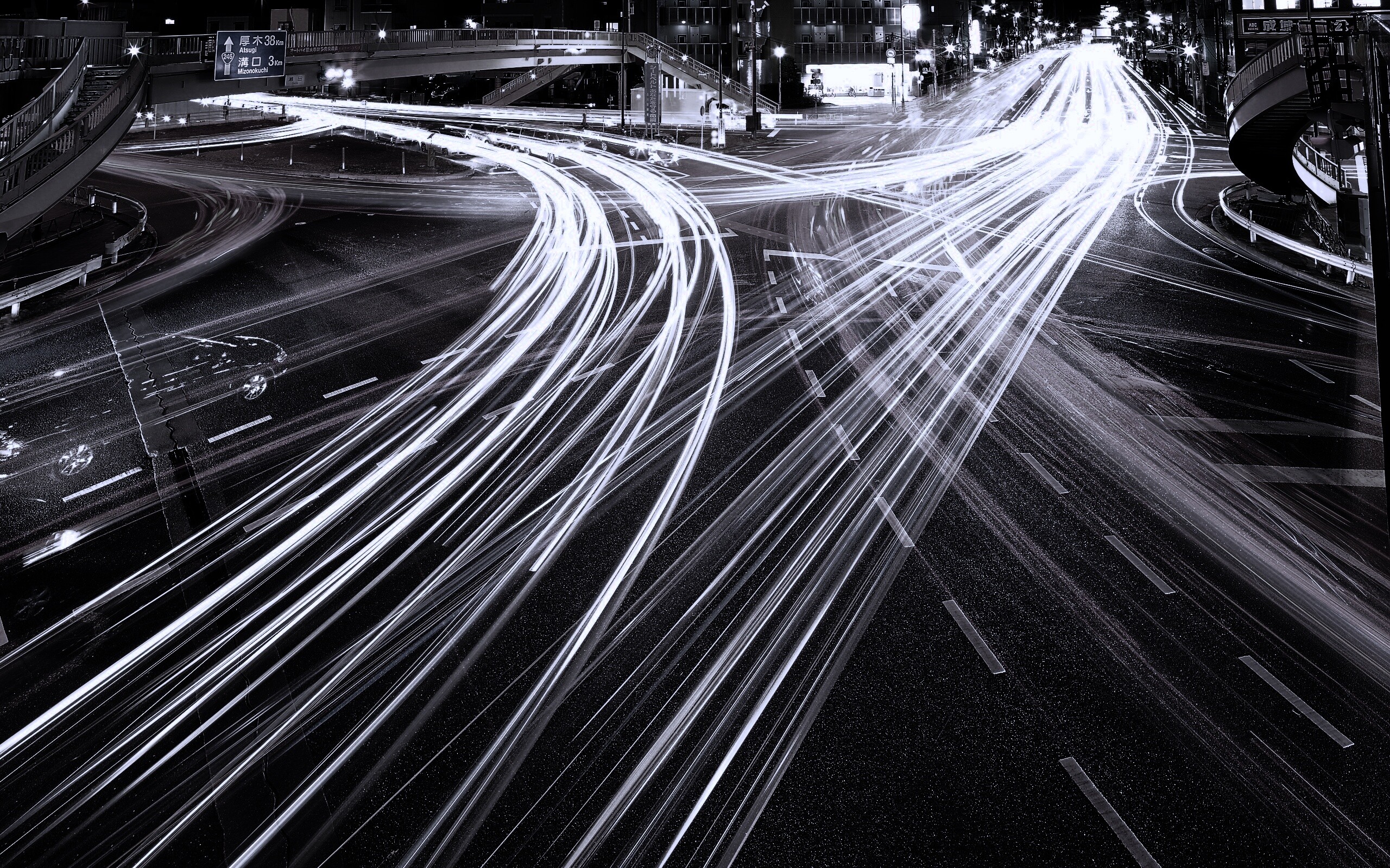 Ночная жизнь Токио обои