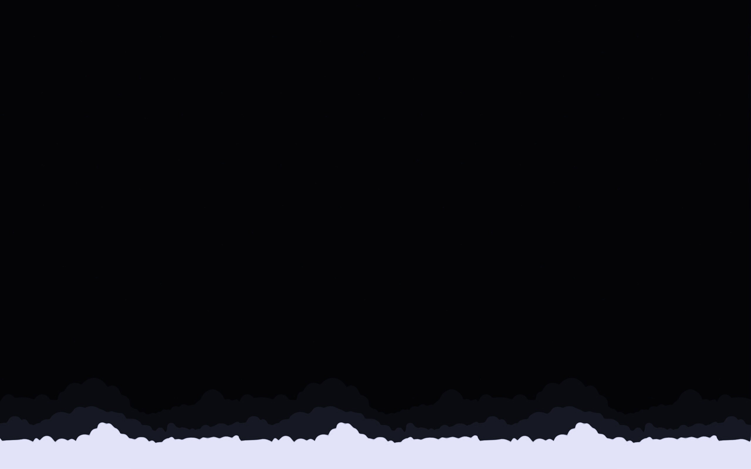 Над облаками в векторном стиле обои