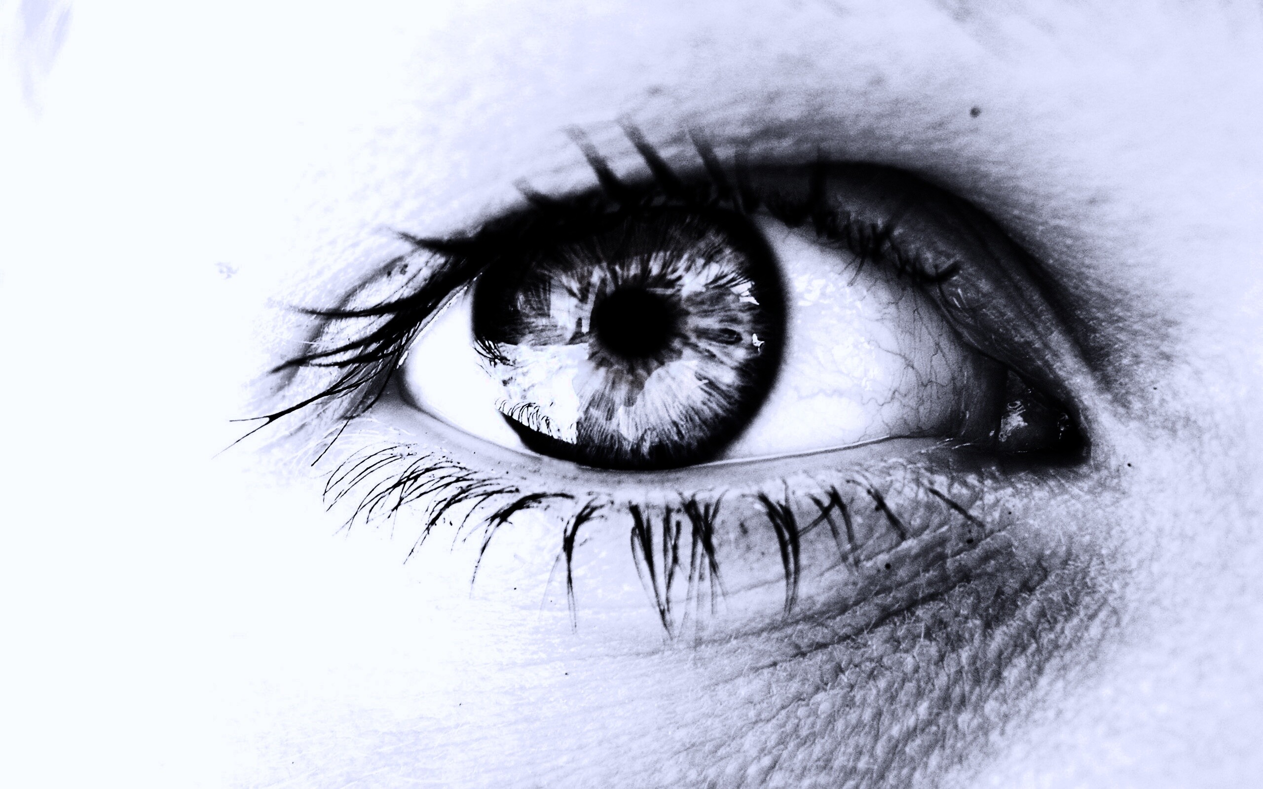 Широко раскрытые глаза обои