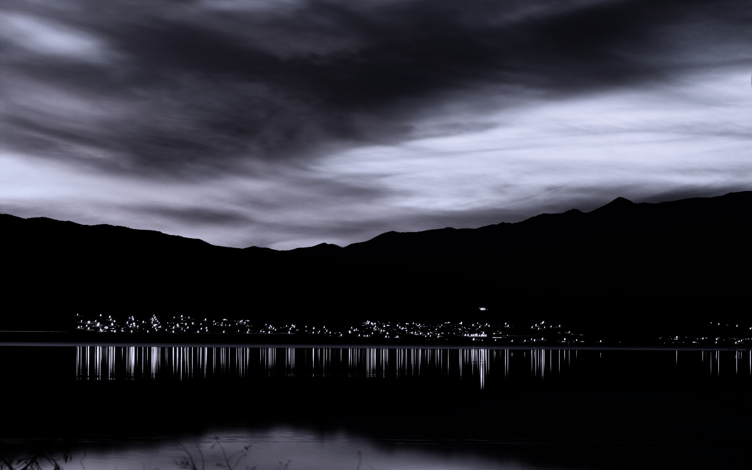 Закат на озере Юта обои