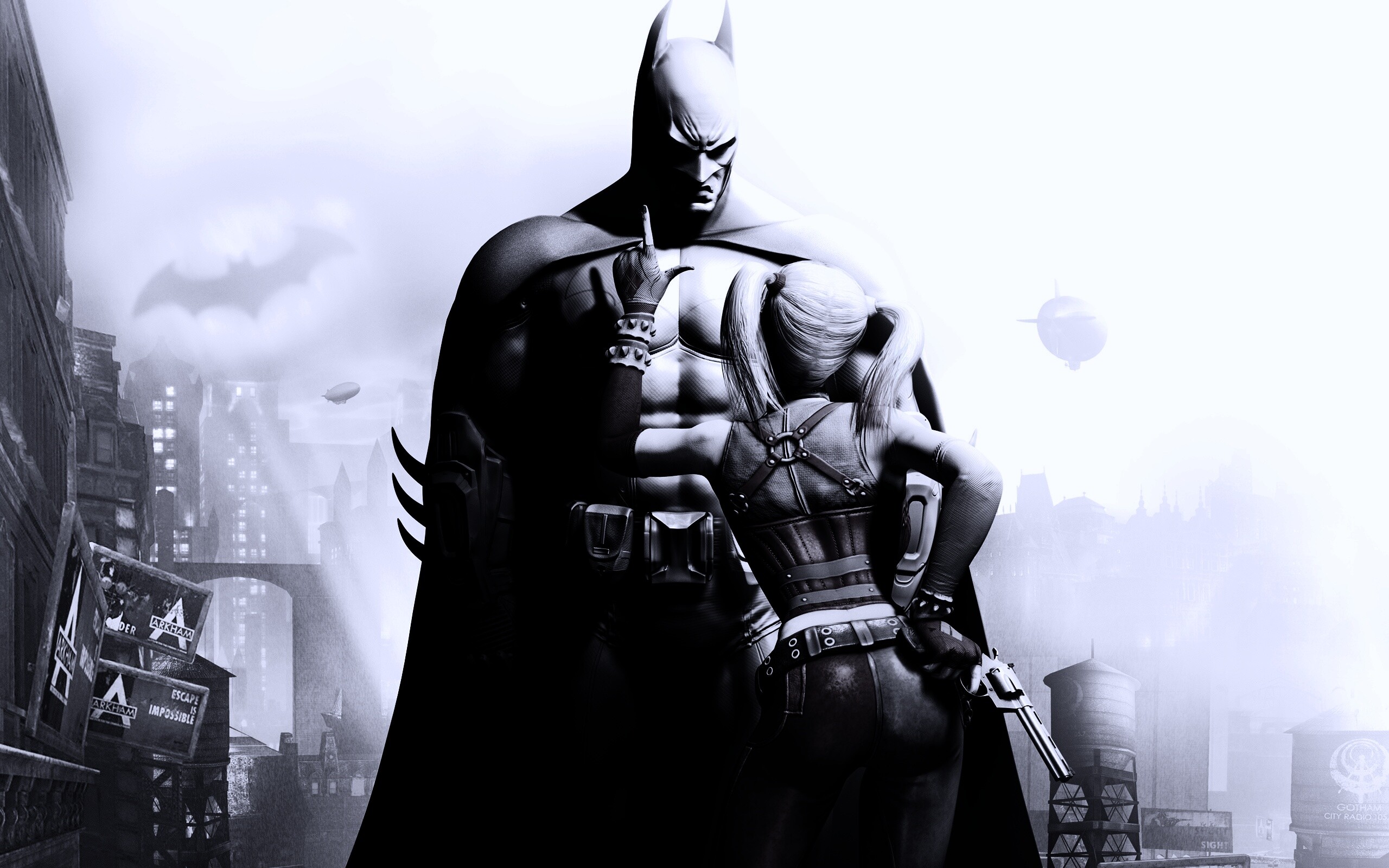 Бэтман и Харли Куин обои