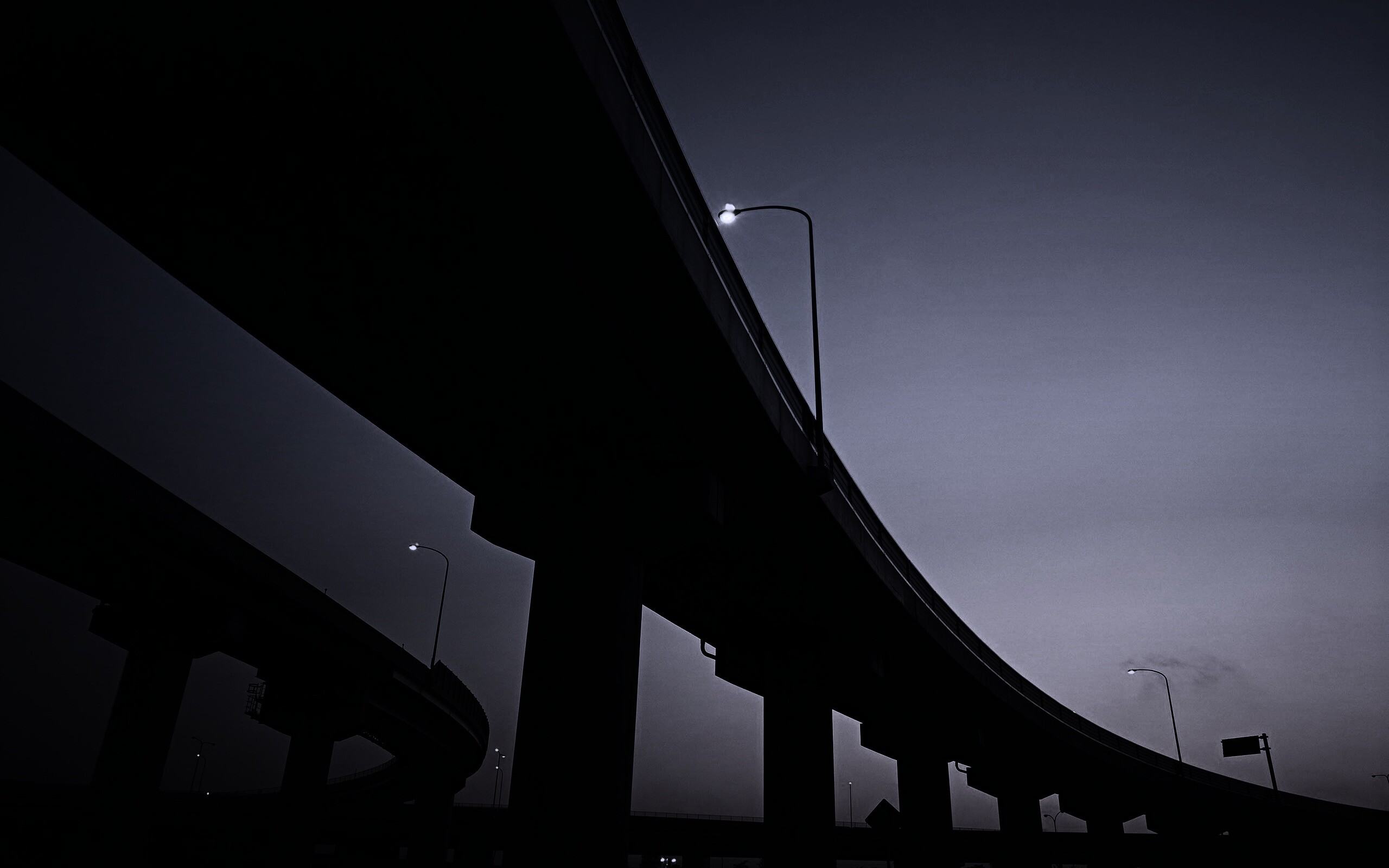 Дорожная развязка обои