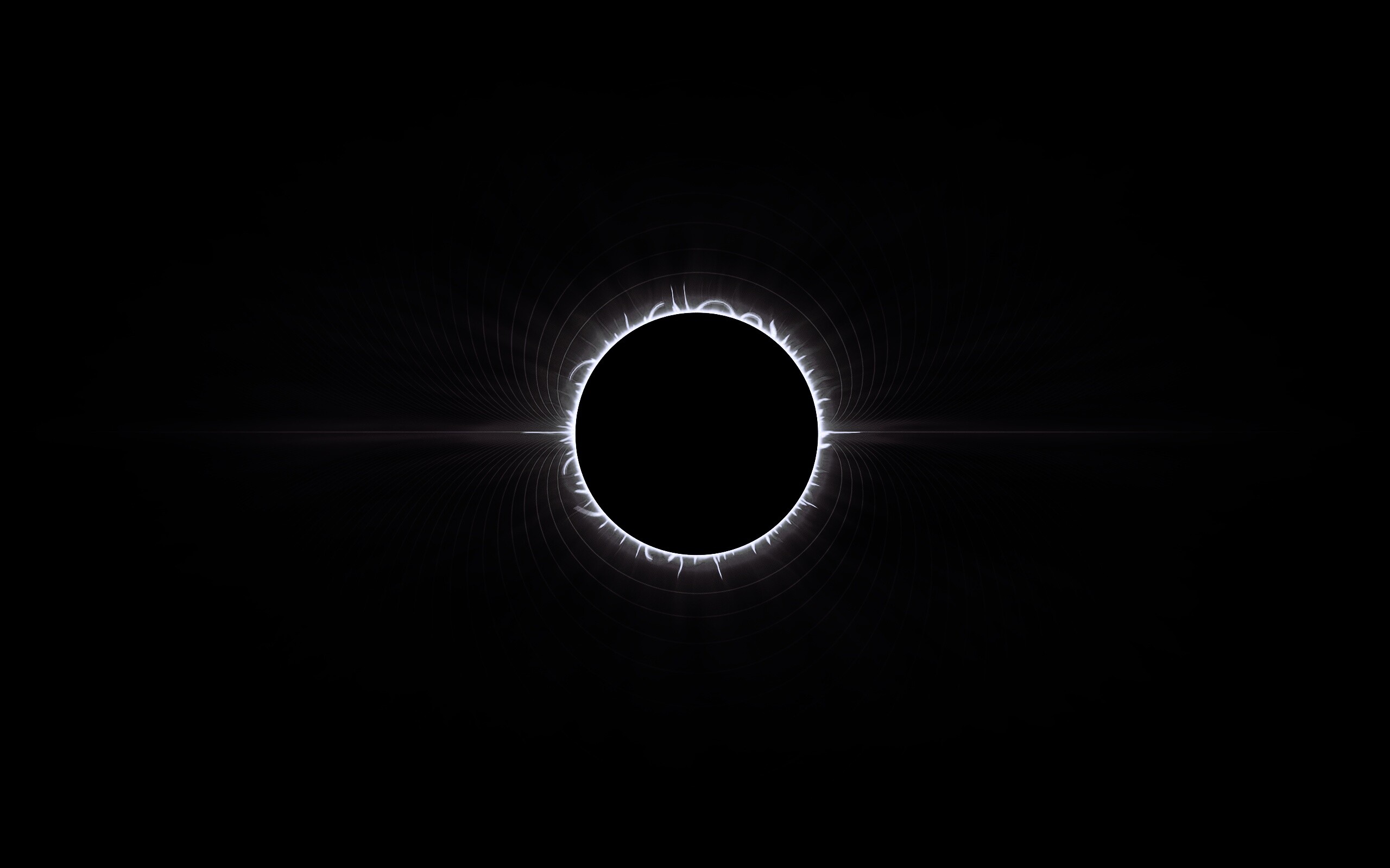 Солнецное затмение обои