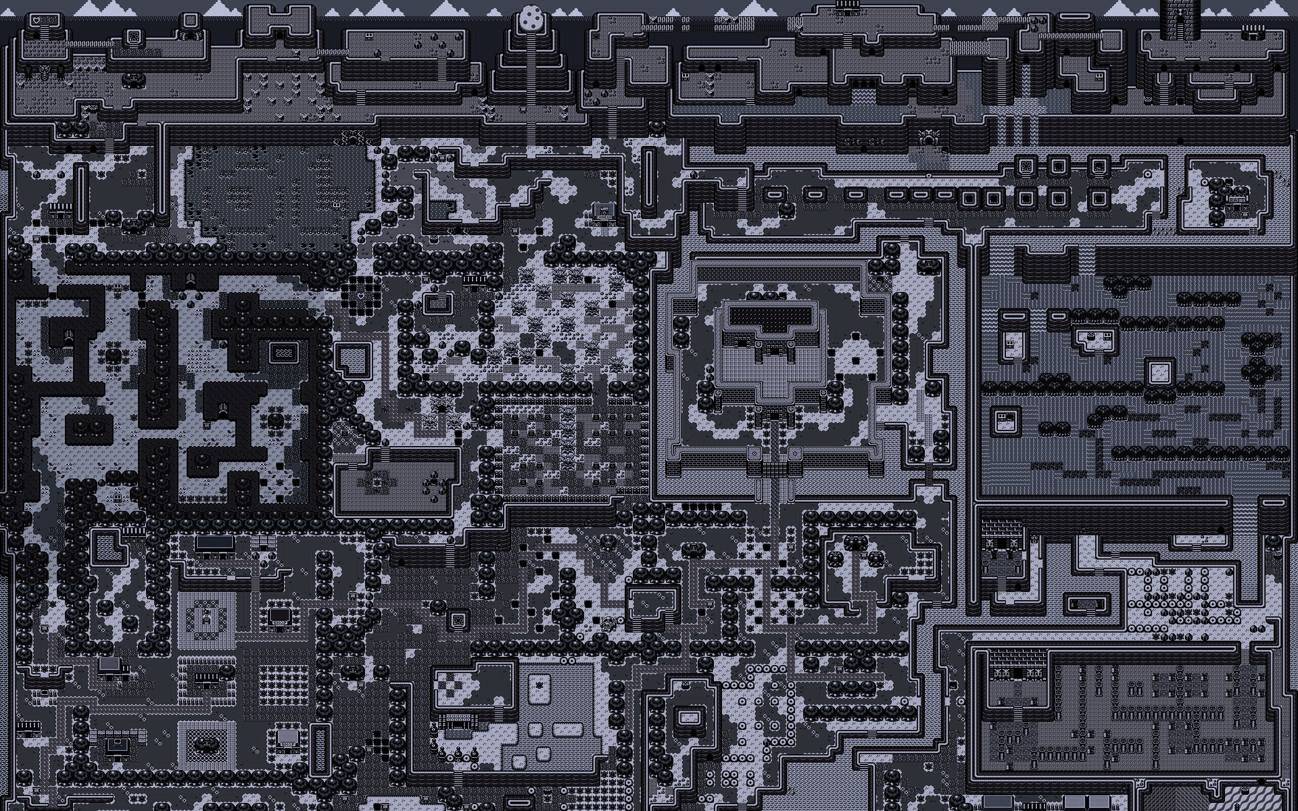 Пиксельный мир обои