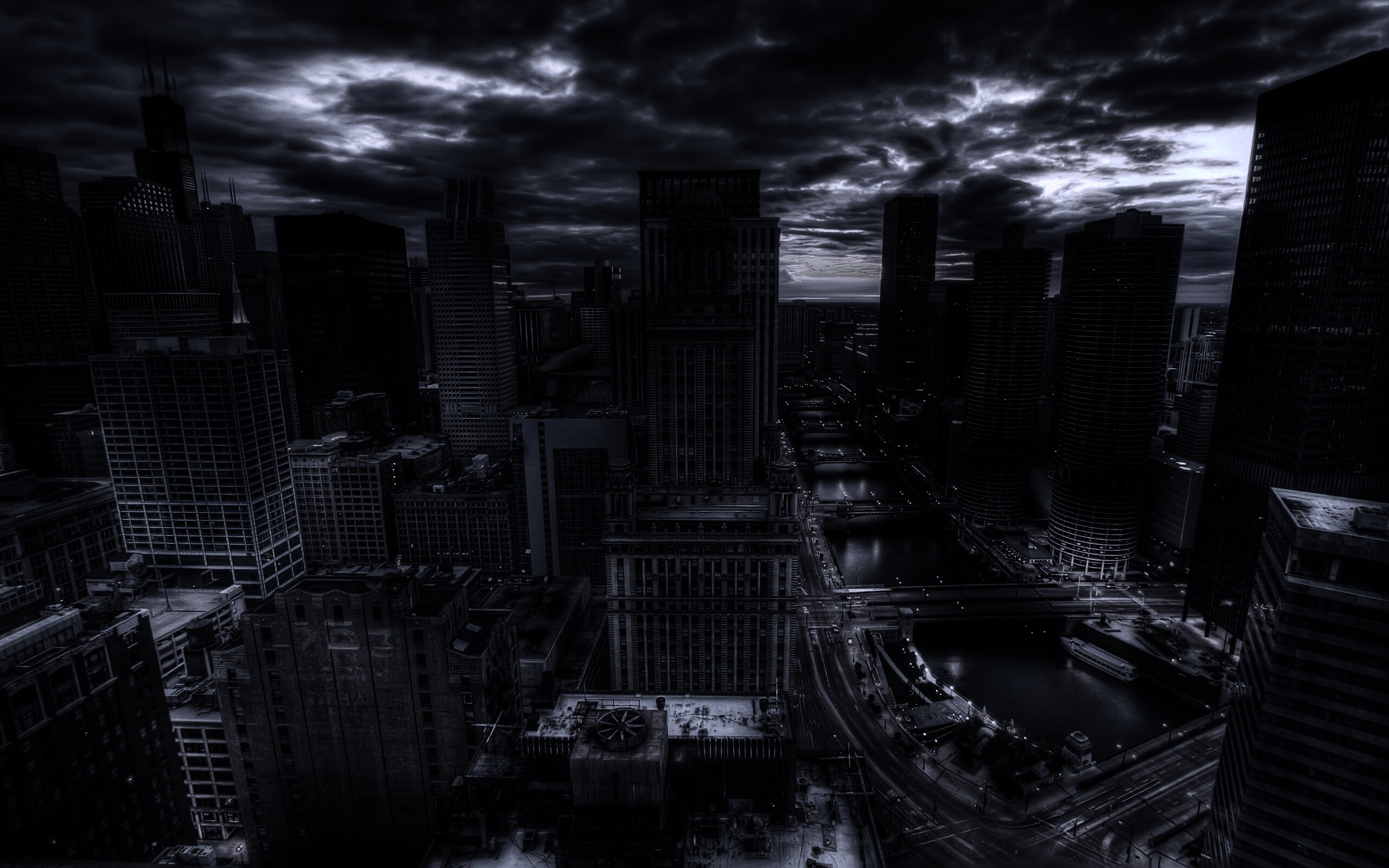 Призрачный город обои