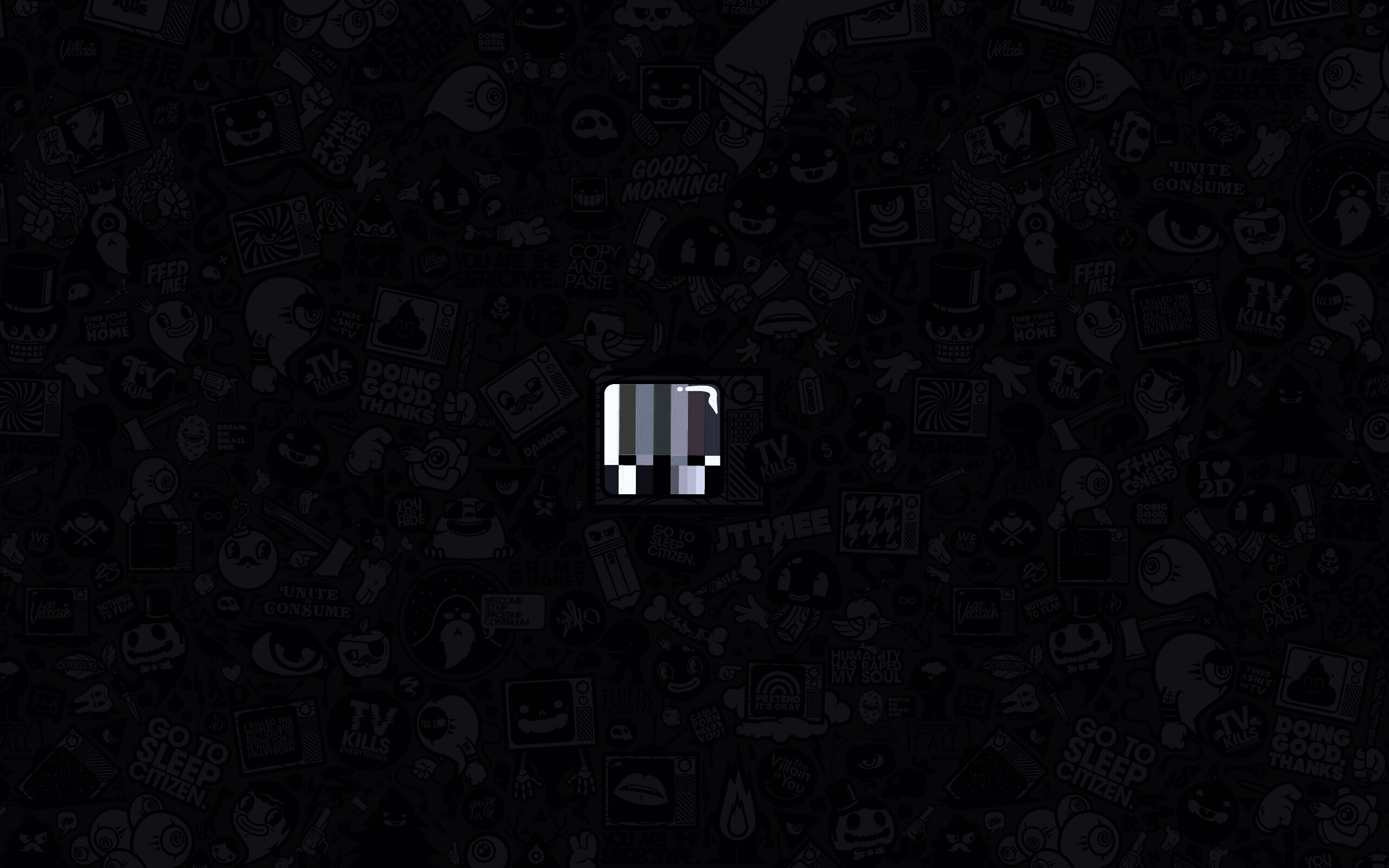 Телевидение убивает всё! обои