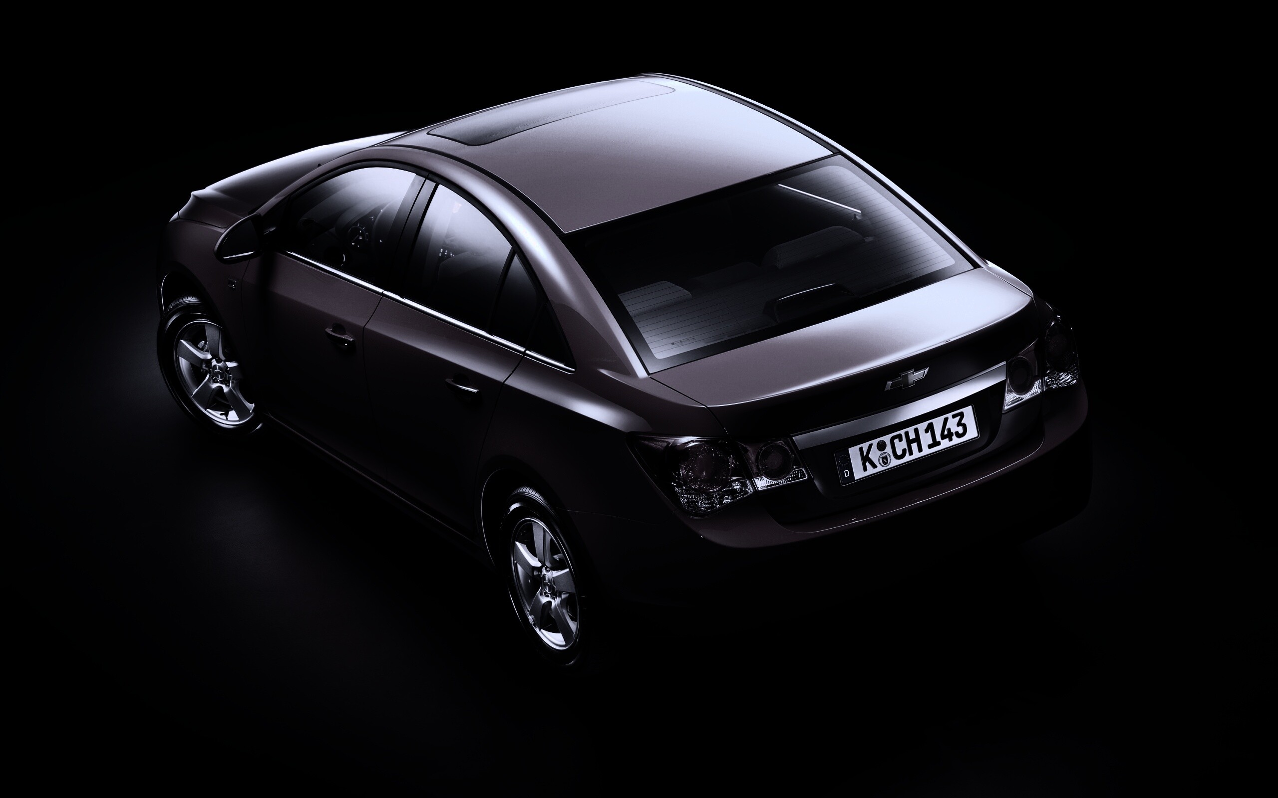 Шевроле Cruze красного цвета обои