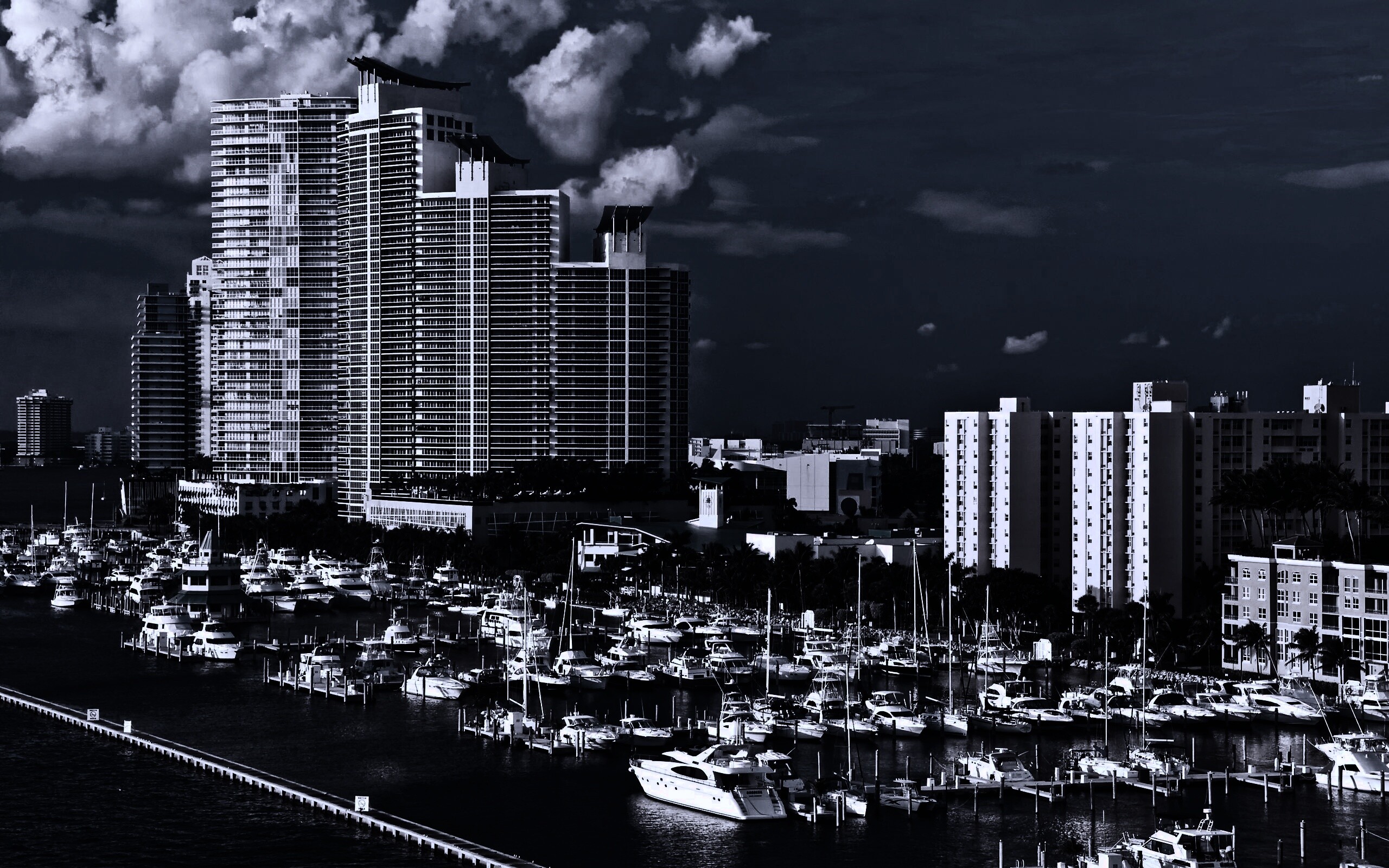 Курортный город обои