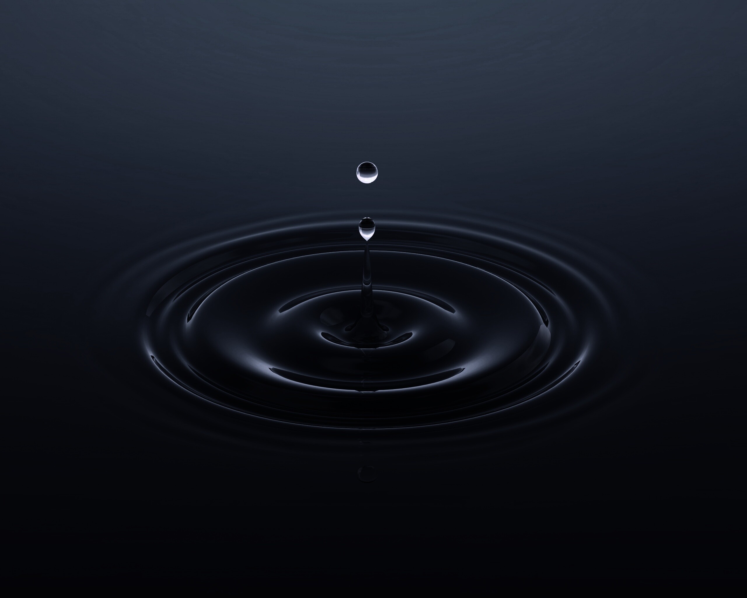 Упавшая капля обои