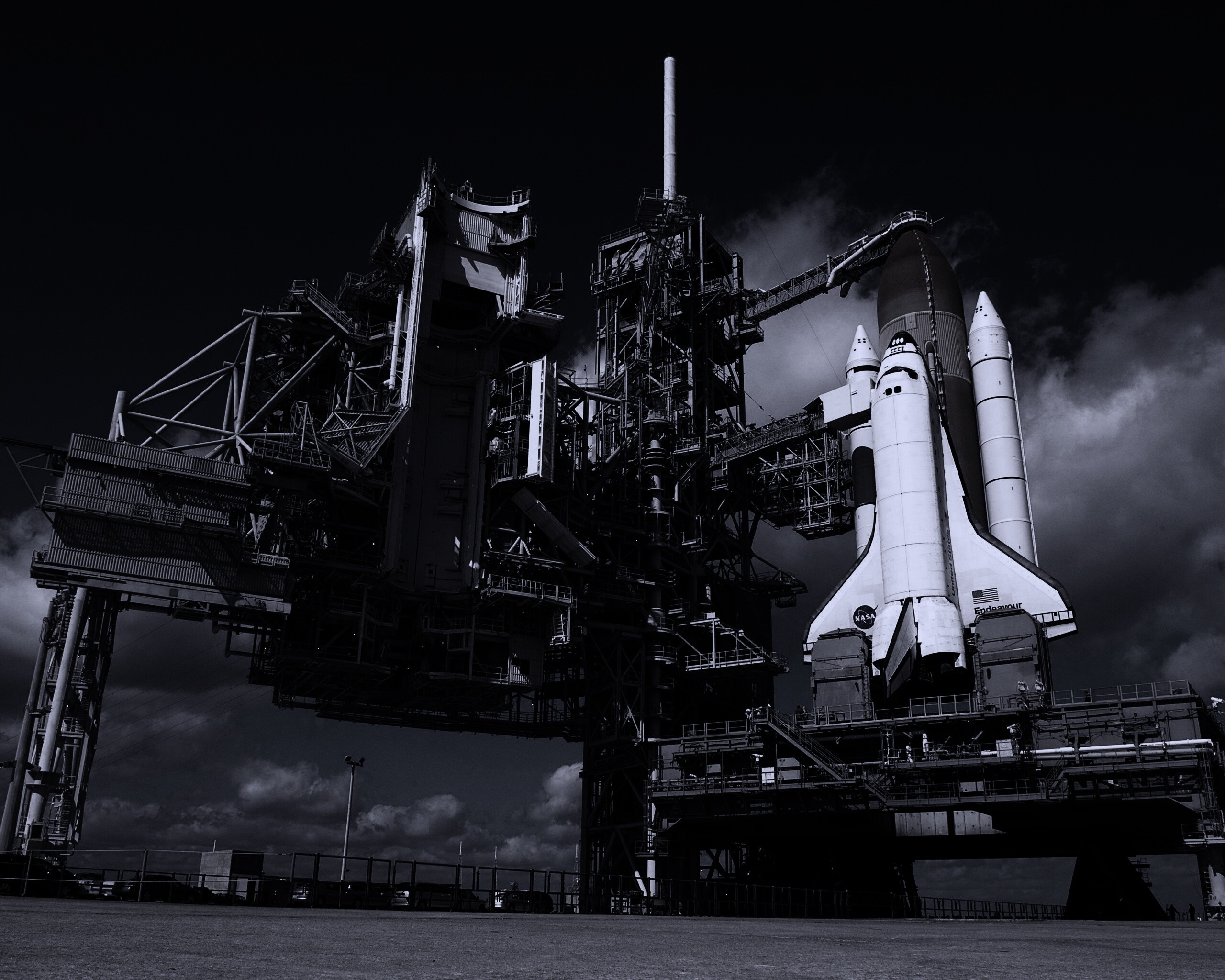 Шаттл на старте обои