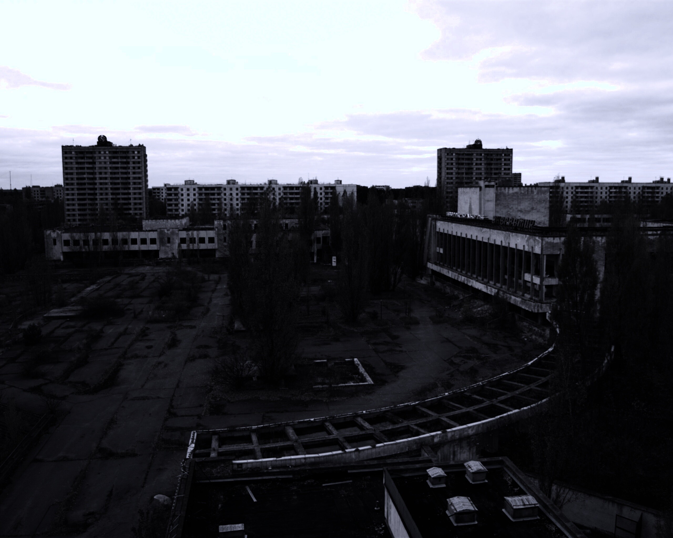 Площадь в Припяти обои