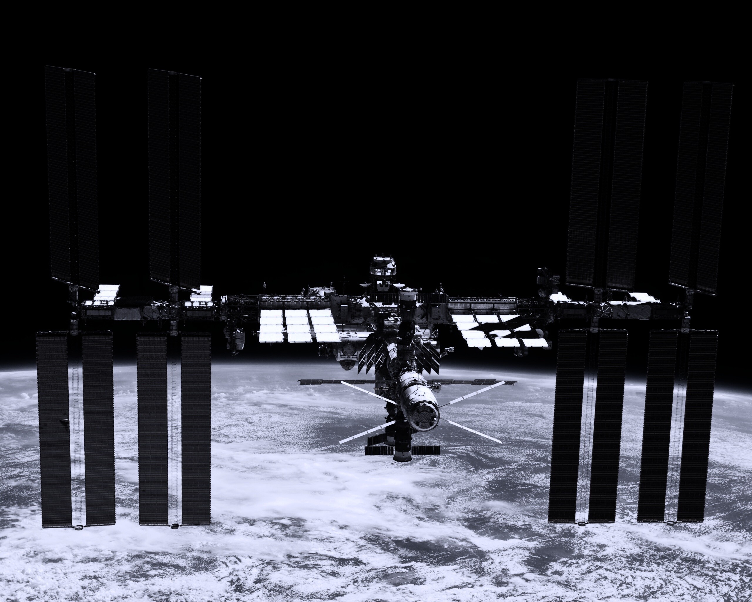 Международная космическая станция обои