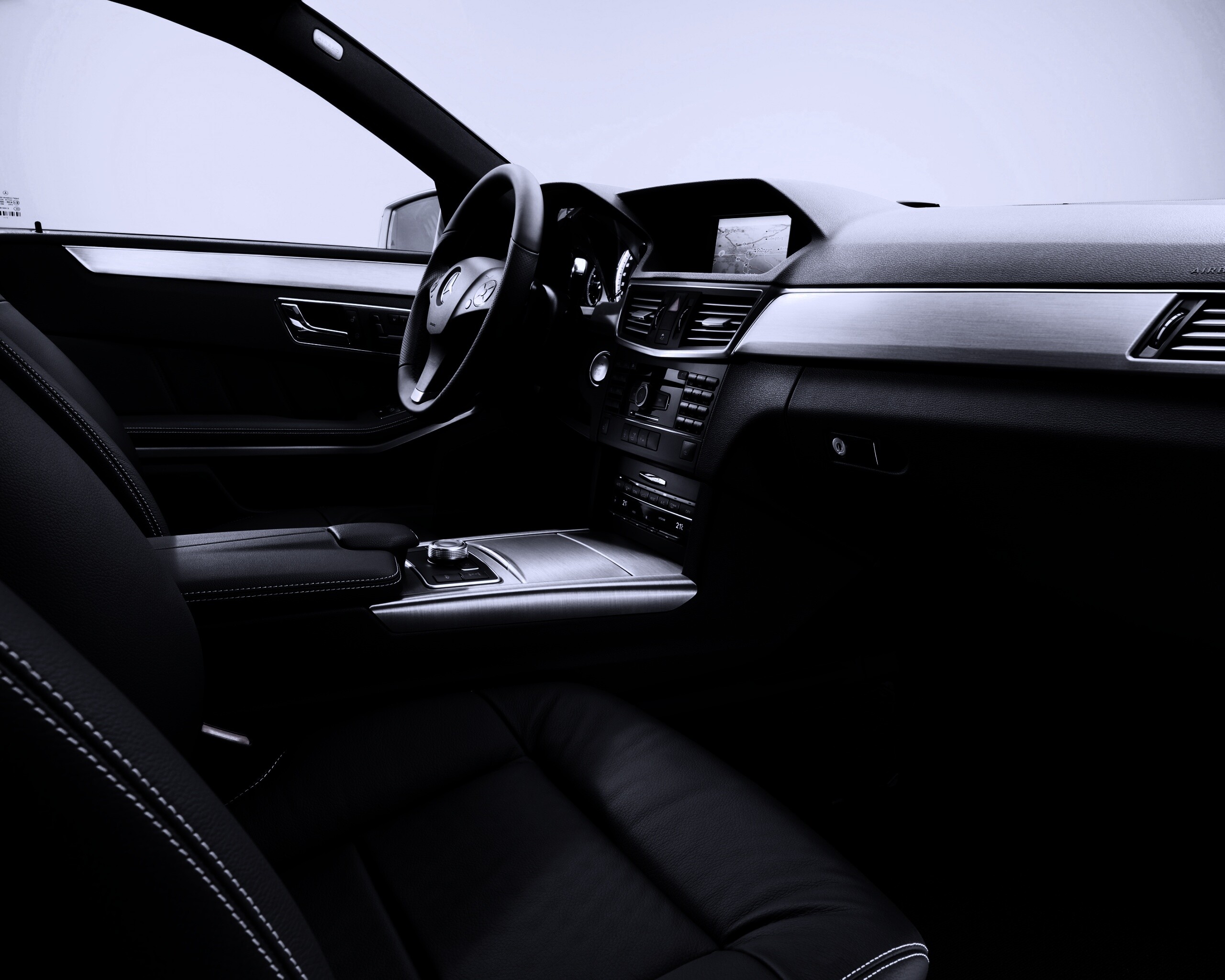 Салон мерседеса обои