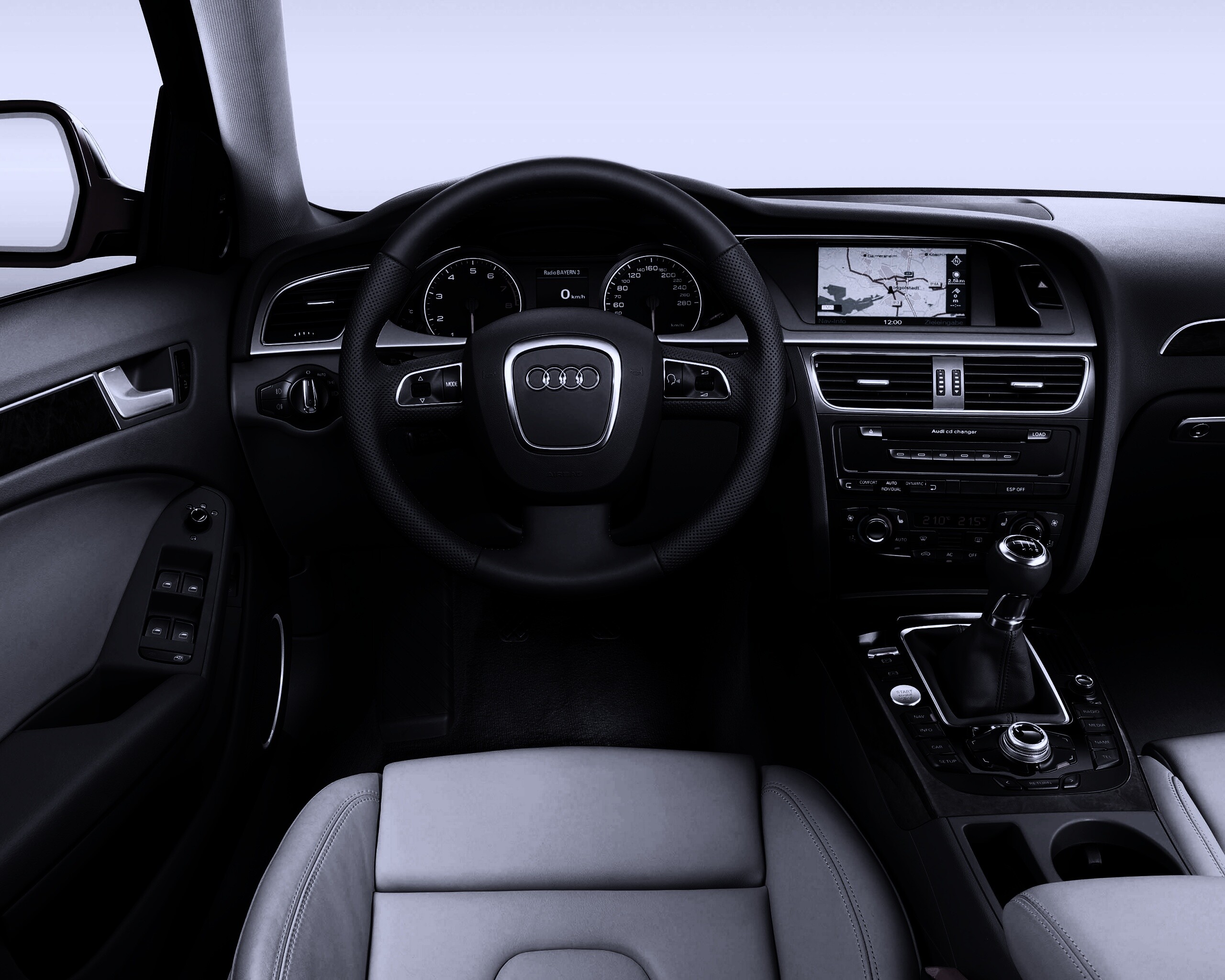 Салон ауди обои