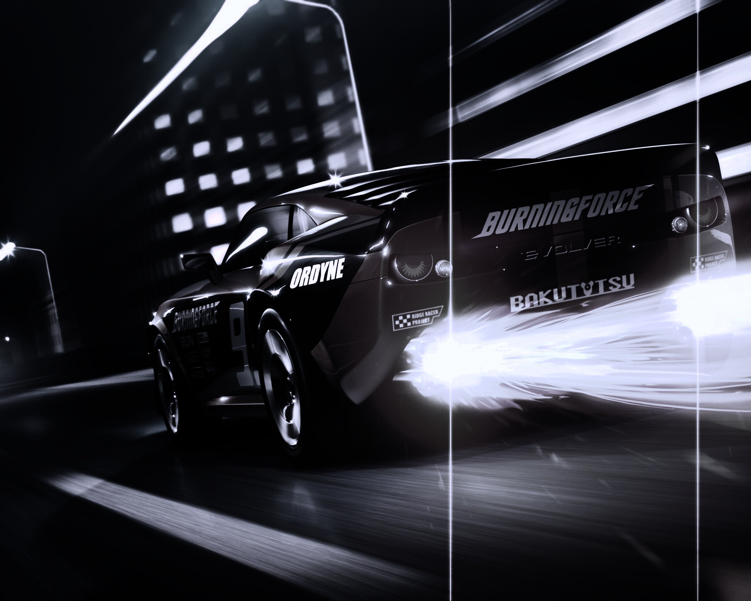 Ночное нитро обои