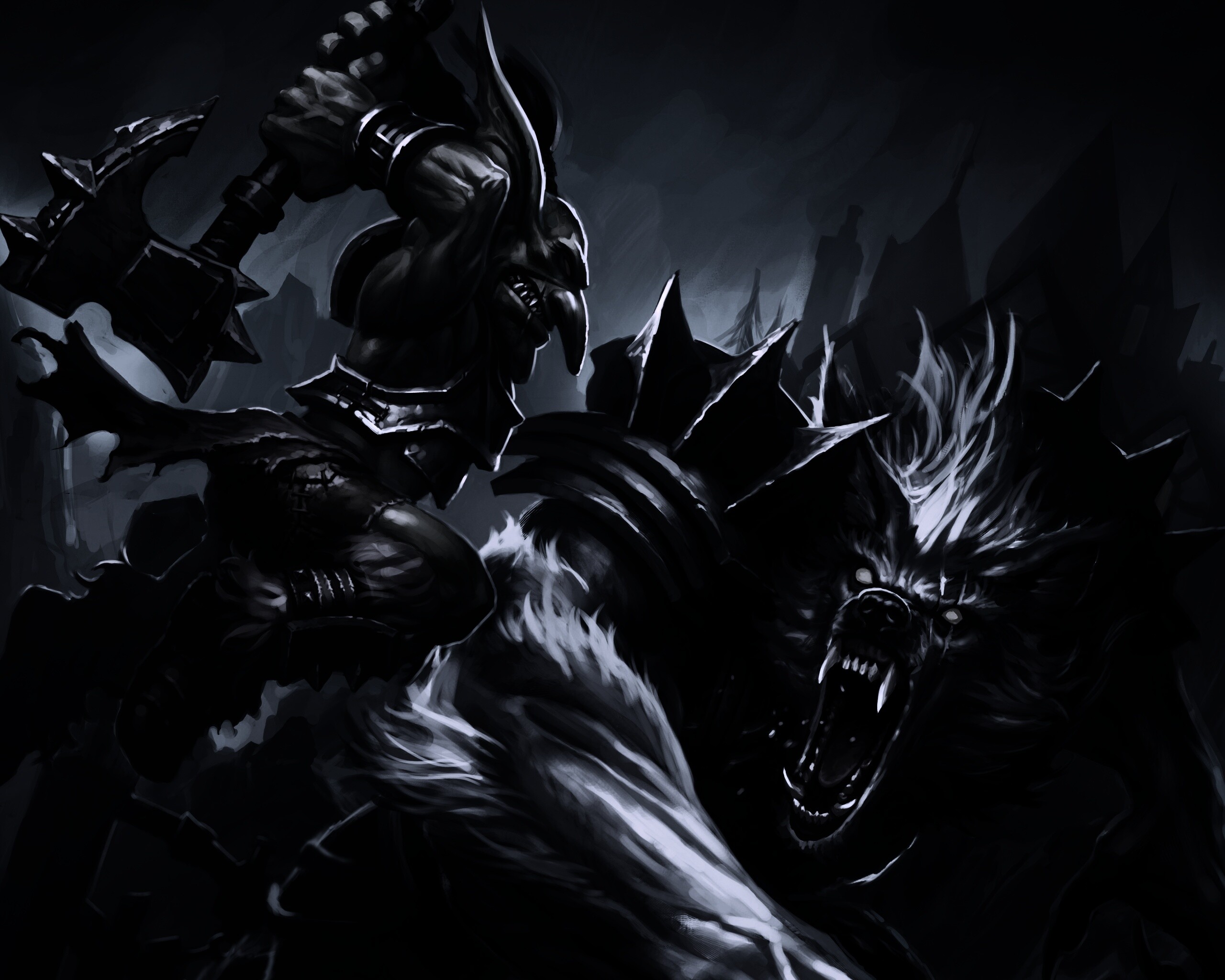 Гоблин и ворген обои