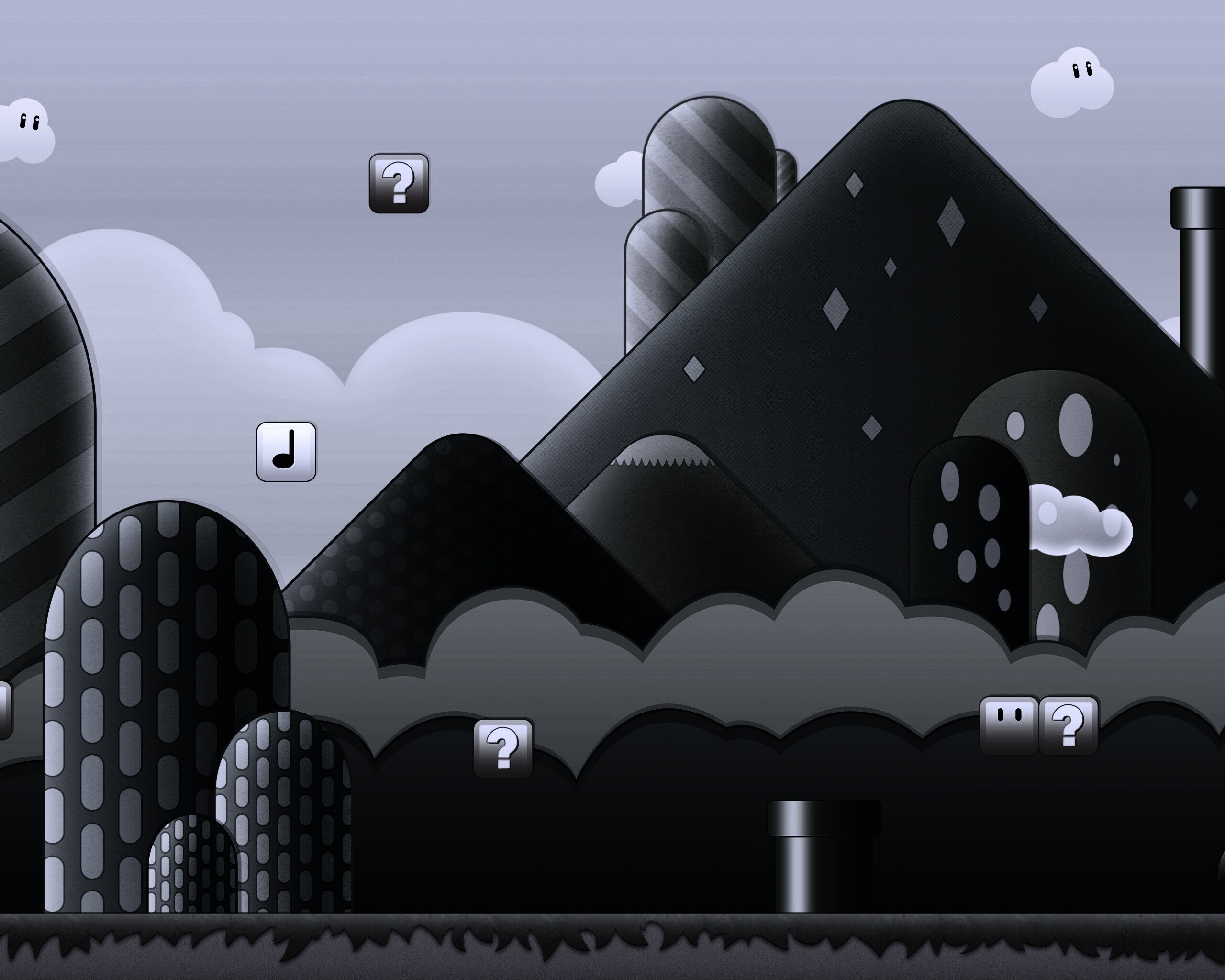 Мир Супермарио обои