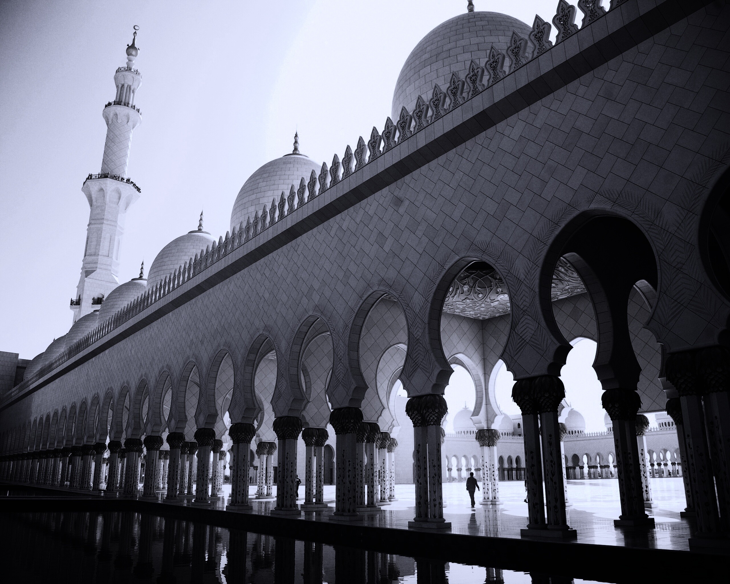 Мечеть шейха в Абу-Даби обои