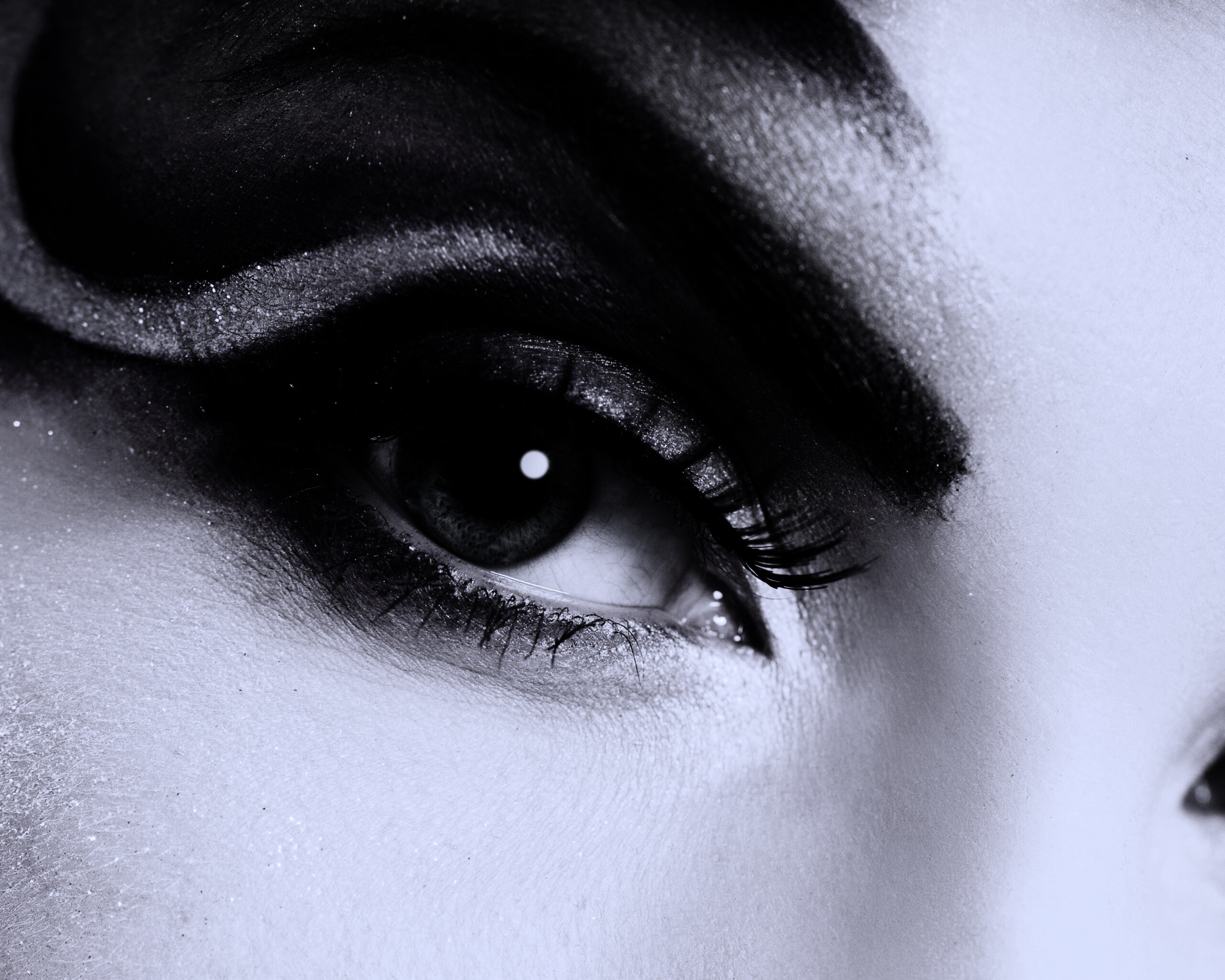 Красивый макияж для глаз обои