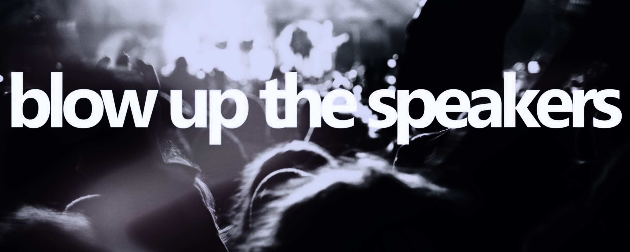 Blow up the speakers обои