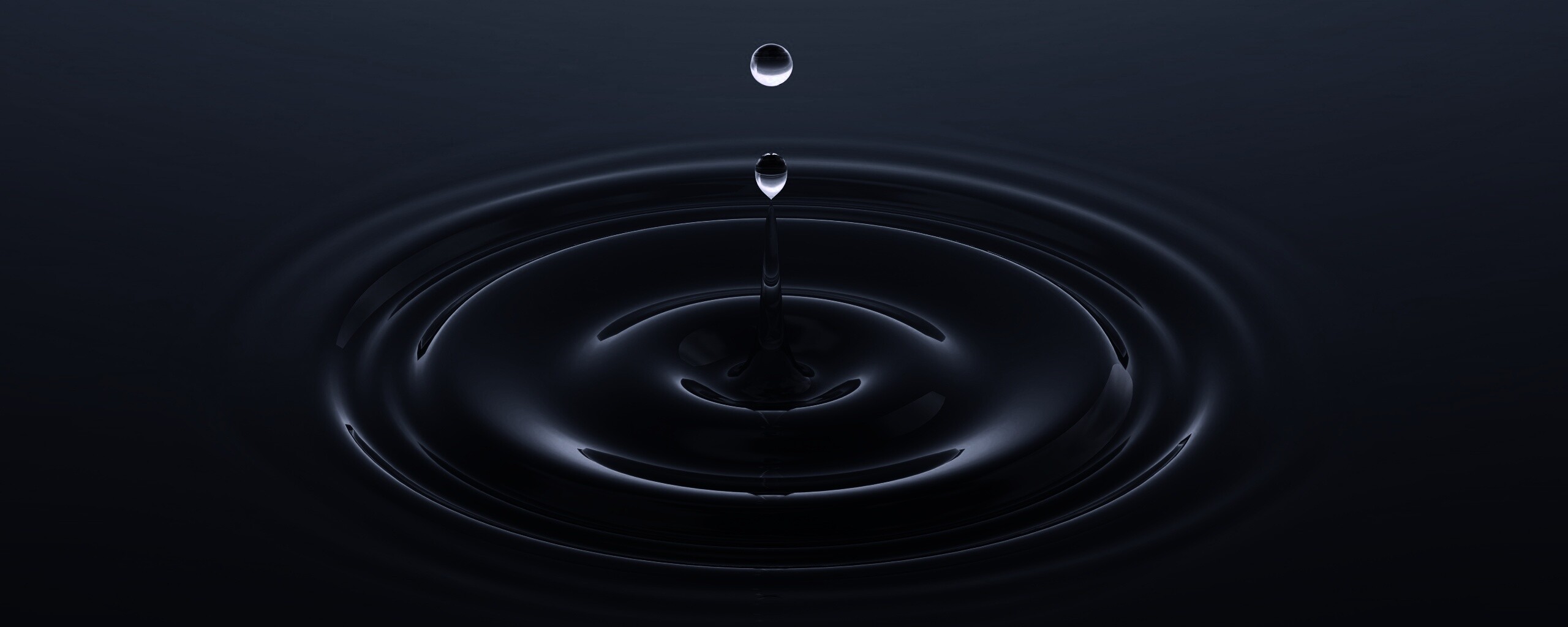 Упавшая капля обои