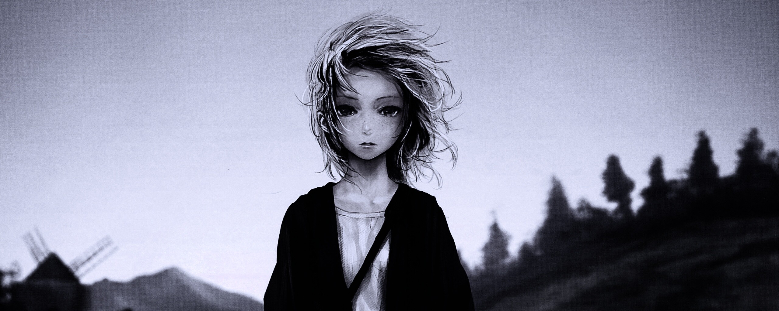 Девушка с фотоаппаратом обои