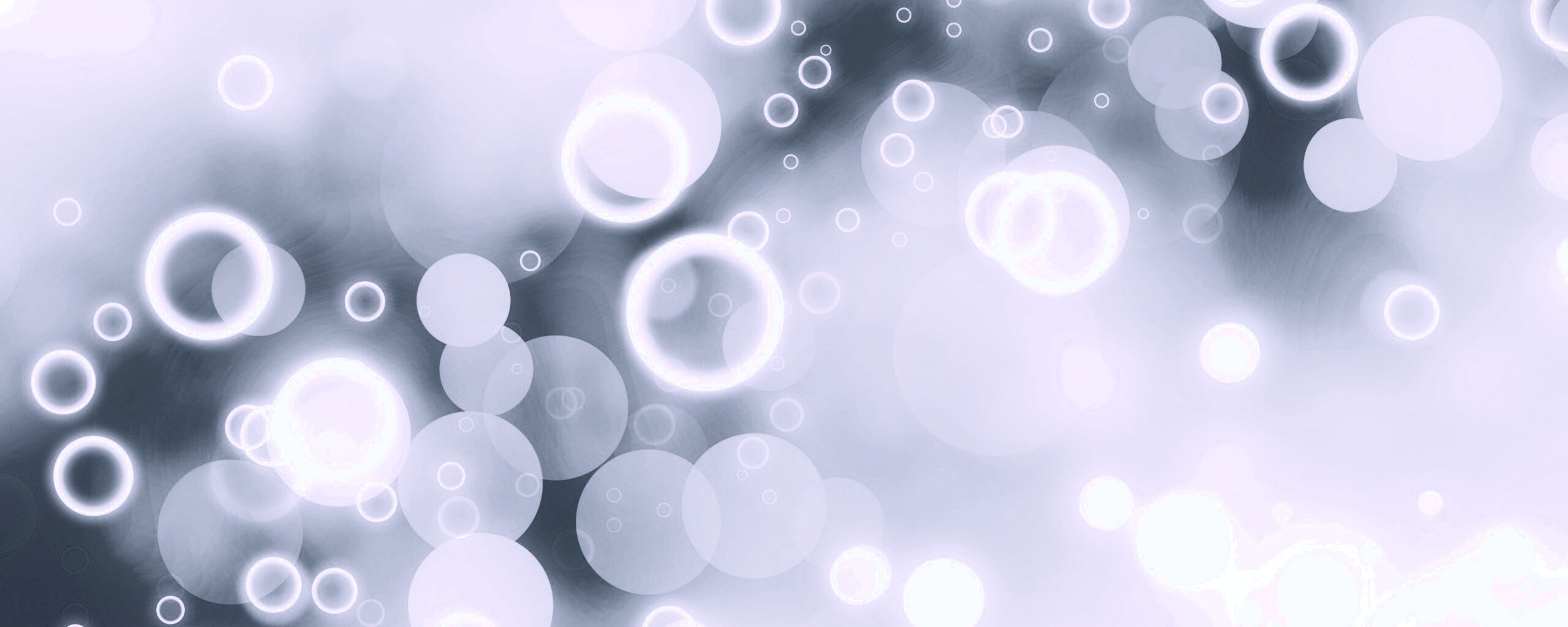 Белые круги и блики обои