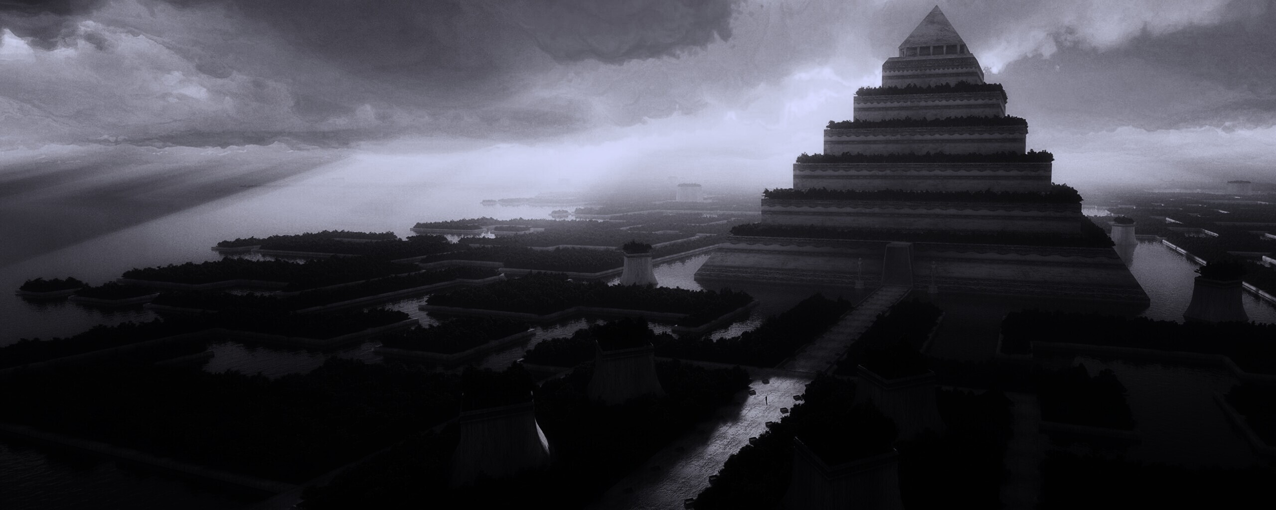 Пирамида обои